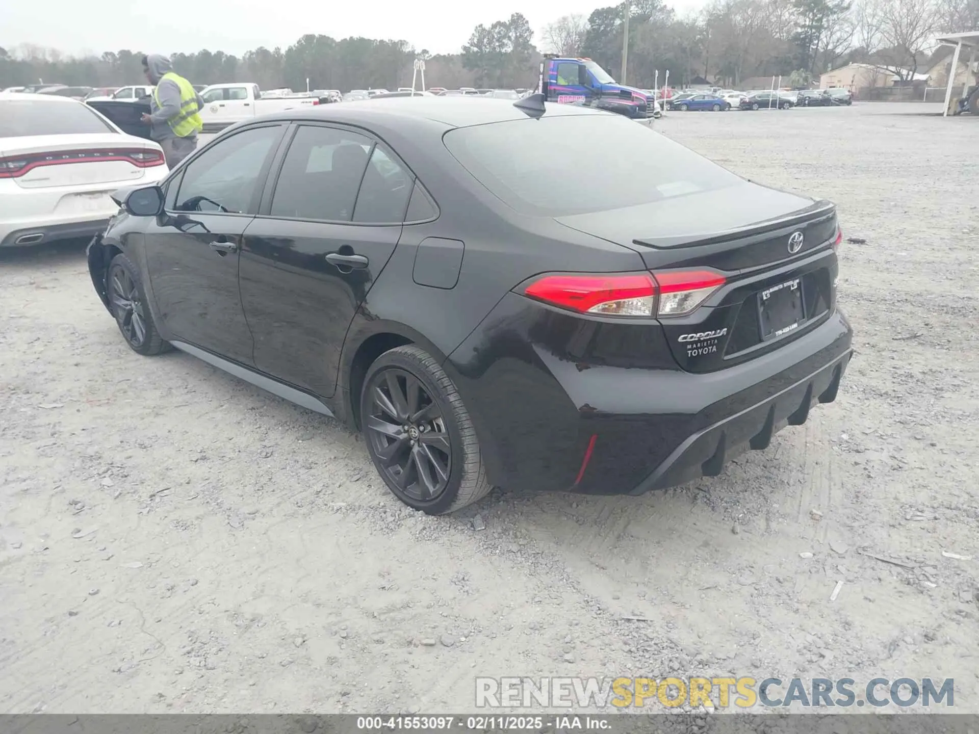 3 fotografías del automóvil dañado 5YFS4MCE7PP144835 TOYOTA COROLLA 2023