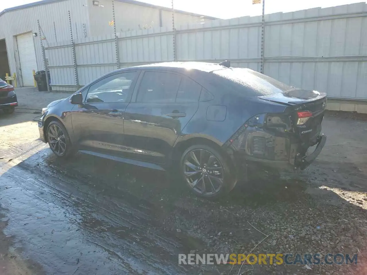 2 fotografías del automóvil dañado 5YFS4MCE7PP146357 TOYOTA COROLLA 2023