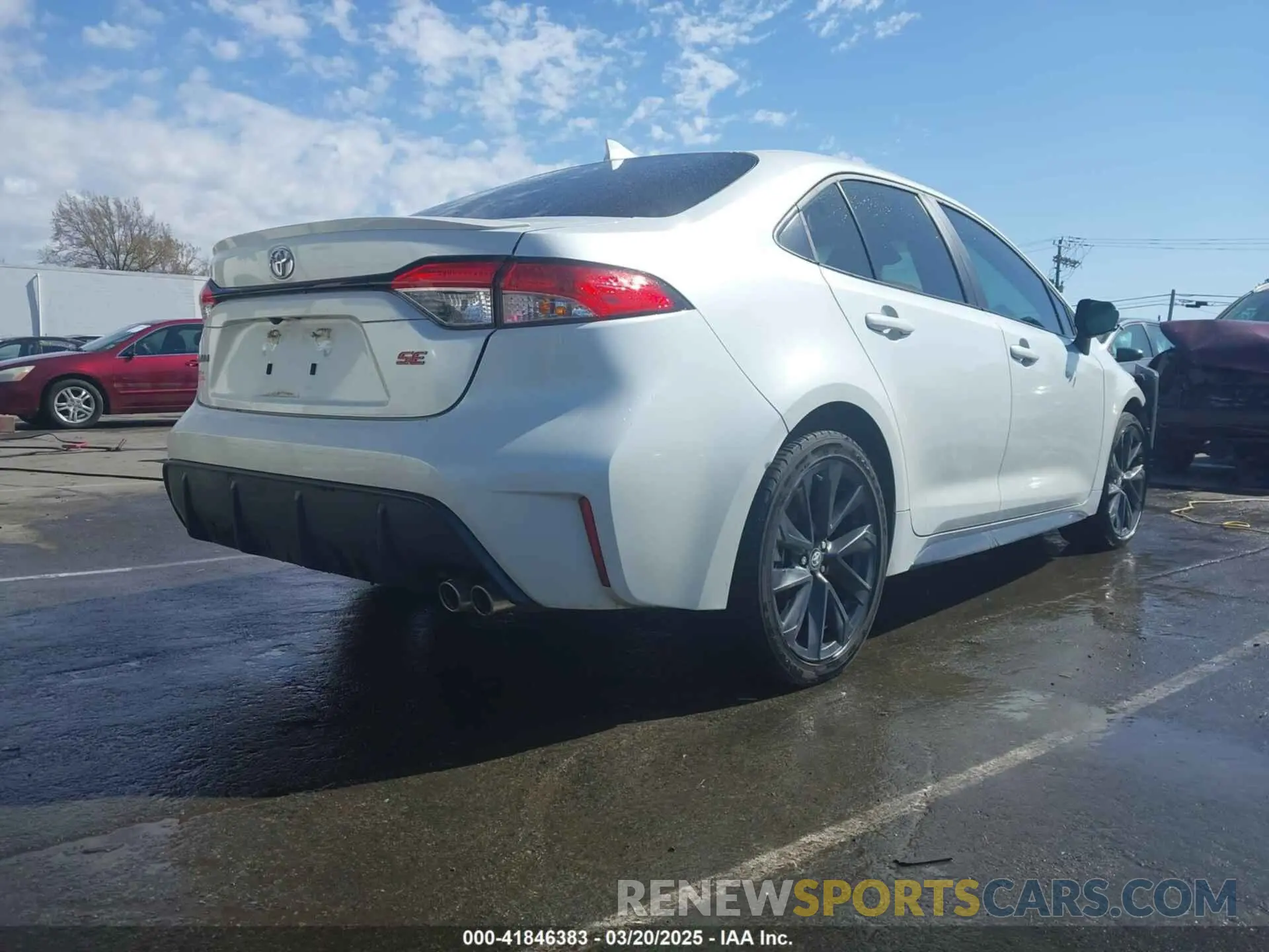 4 fotografías del automóvil dañado 5YFS4MCE7PP157097 TOYOTA COROLLA 2023