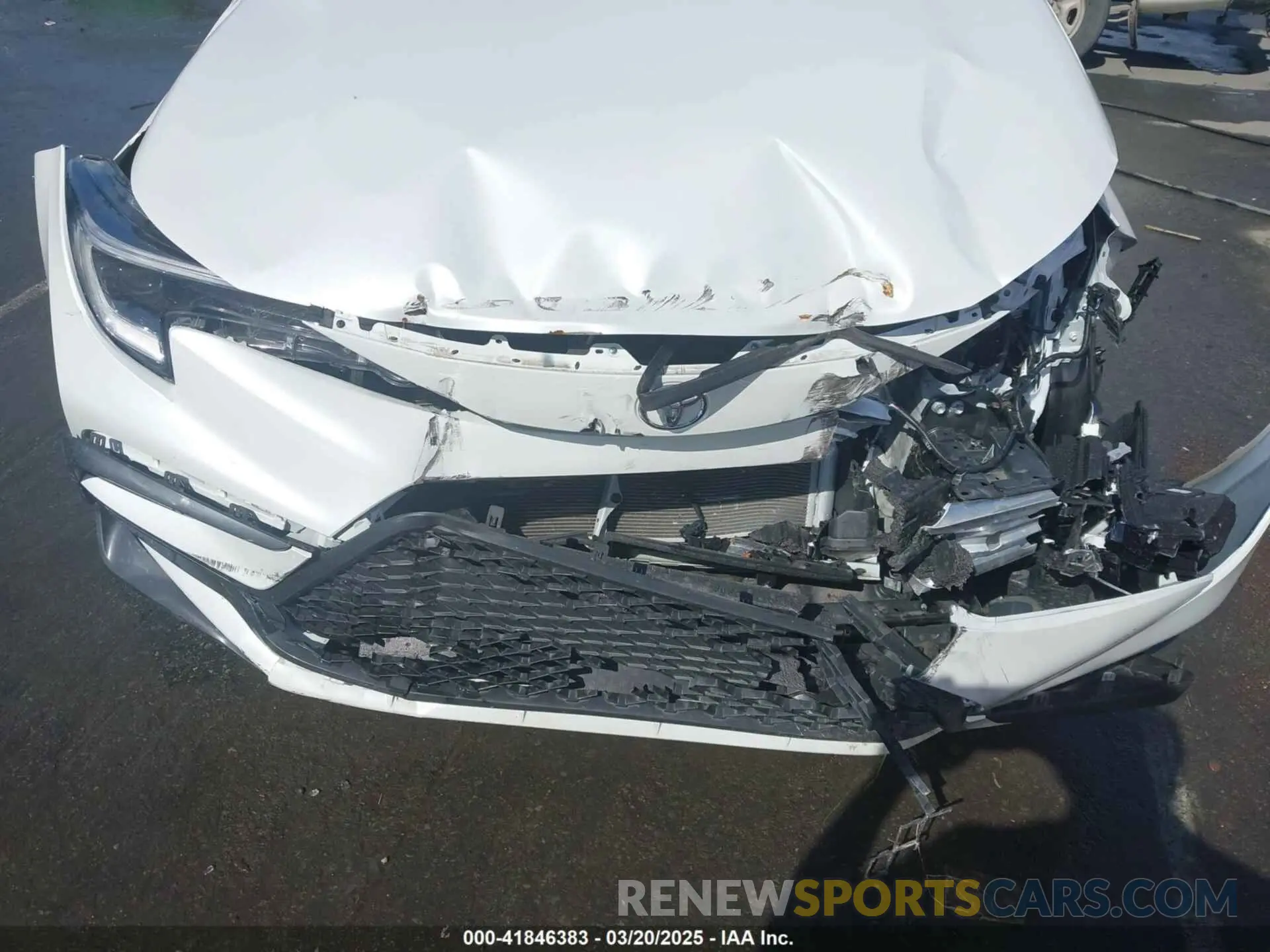 6 fotografías del automóvil dañado 5YFS4MCE7PP157097 TOYOTA COROLLA 2023