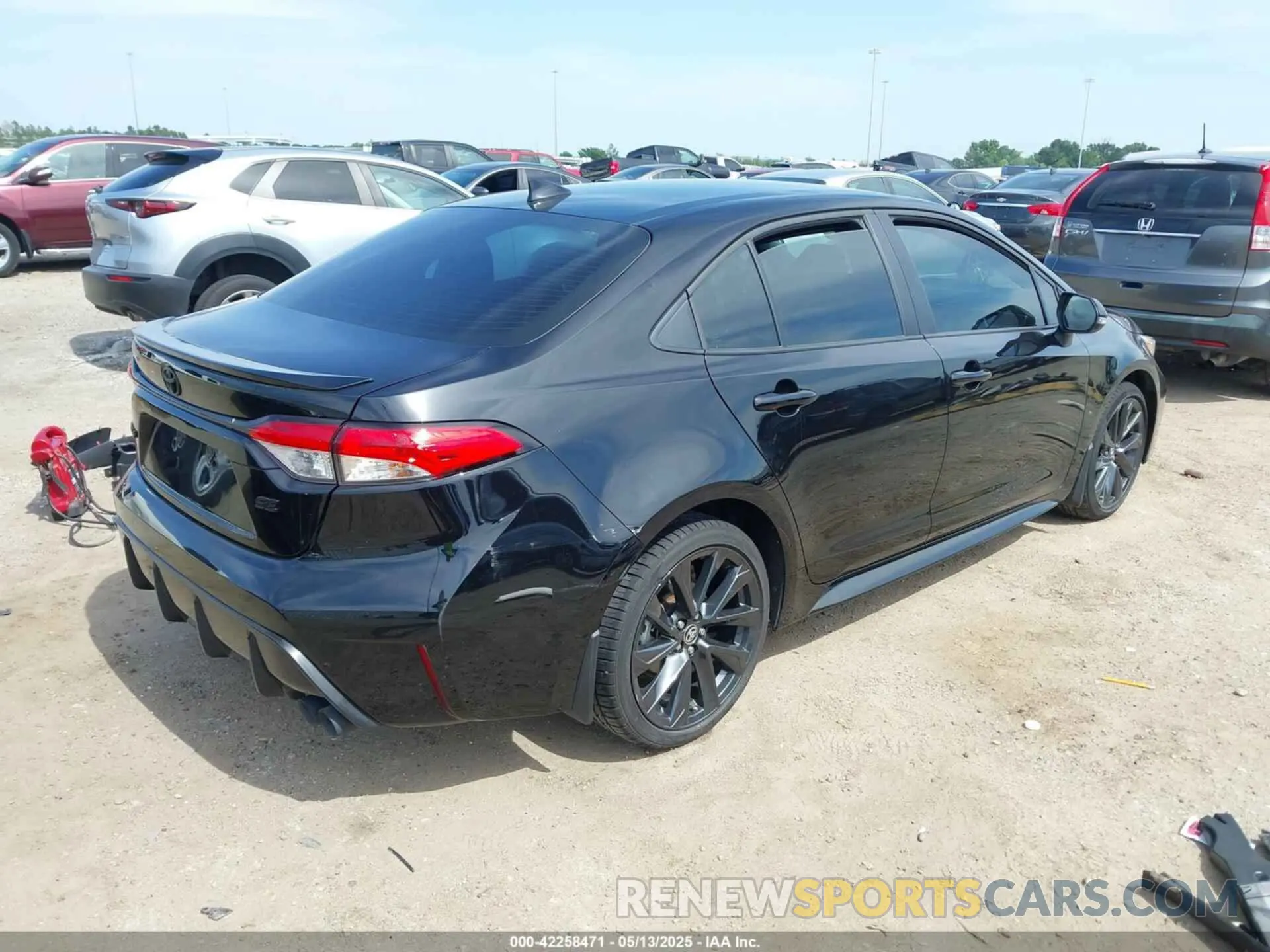 4 fotografías del automóvil dañado 5YFS4MCE7PP157987 TOYOTA COROLLA 2023