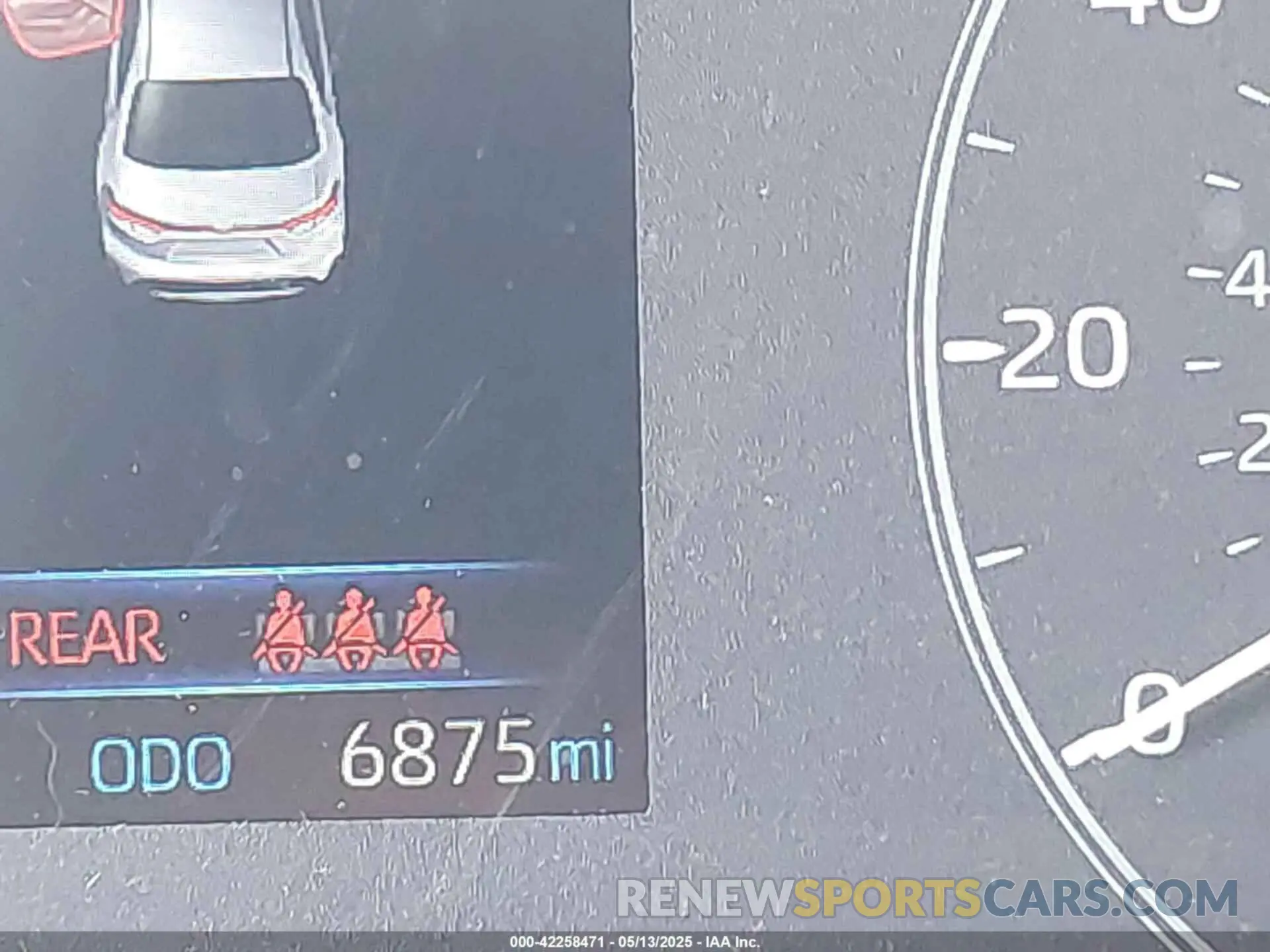 6 fotografías del automóvil dañado 5YFS4MCE7PP157987 TOYOTA COROLLA 2023