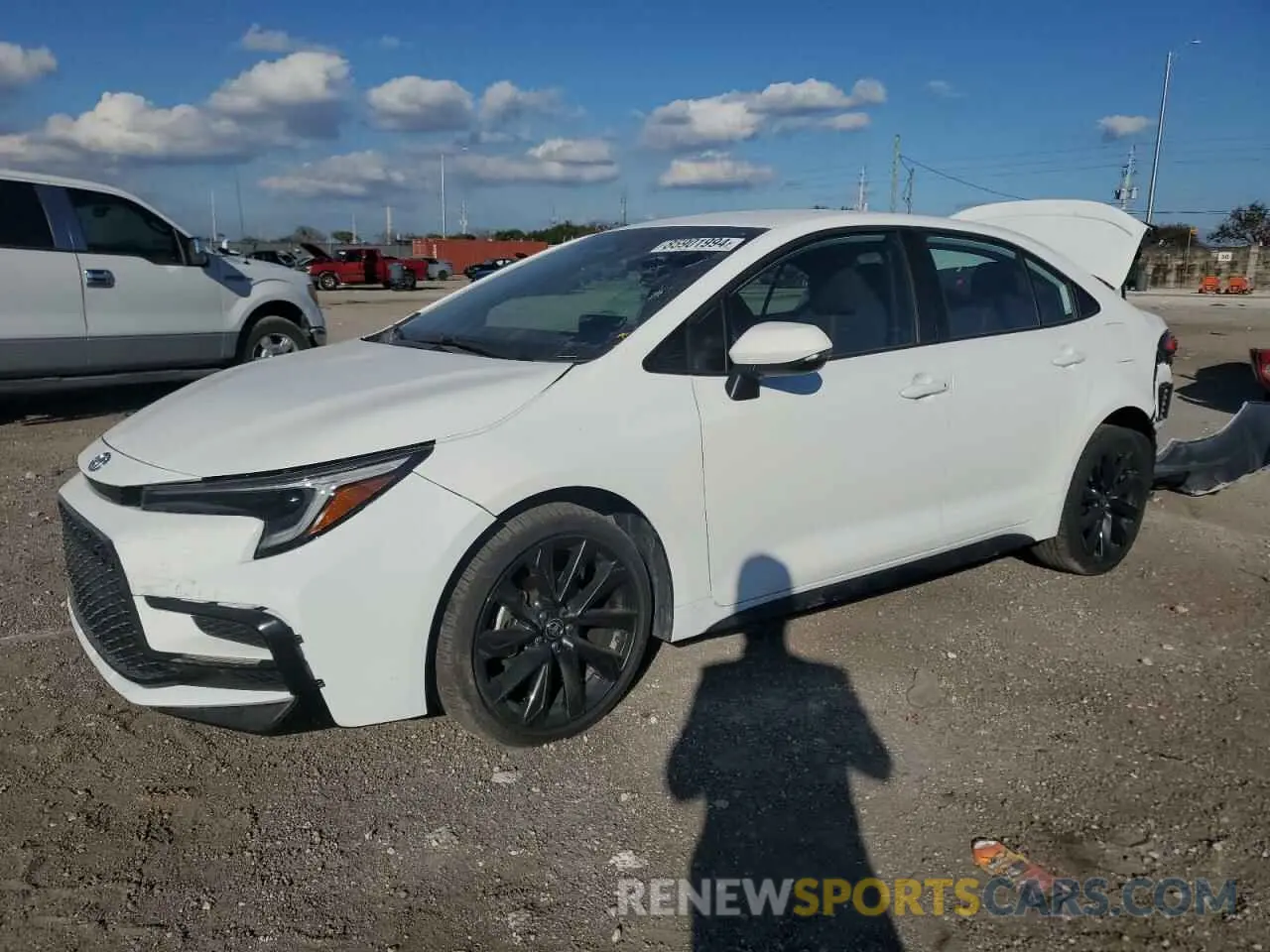 1 fotografías del automóvil dañado 5YFS4MCE7PP167855 TOYOTA COROLLA 2023