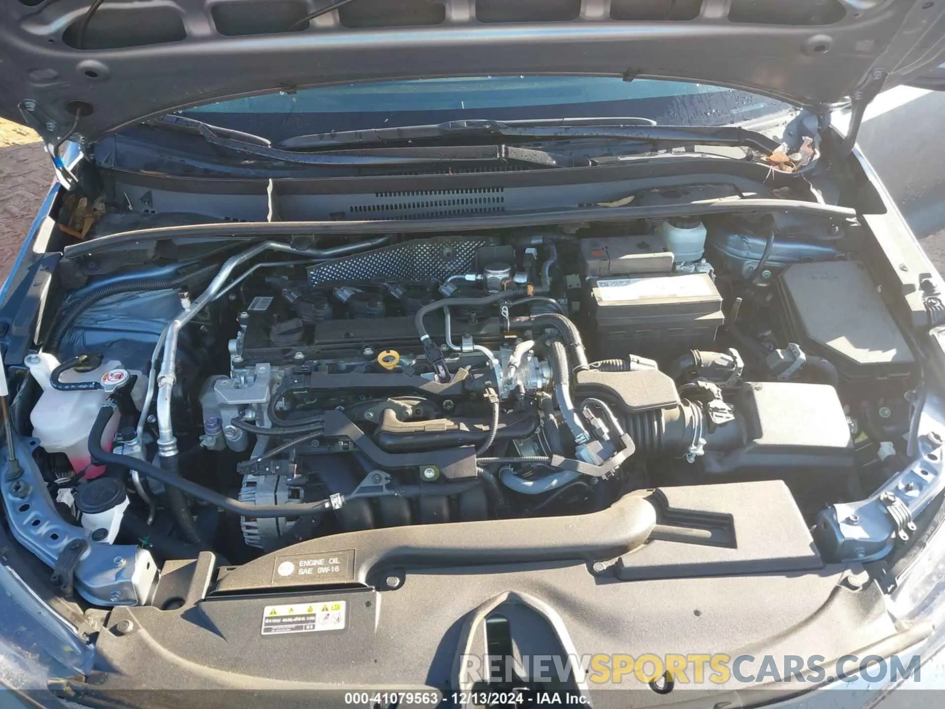 10 fotografías del automóvil dañado 5YFS4MCE8PP144858 TOYOTA COROLLA 2023