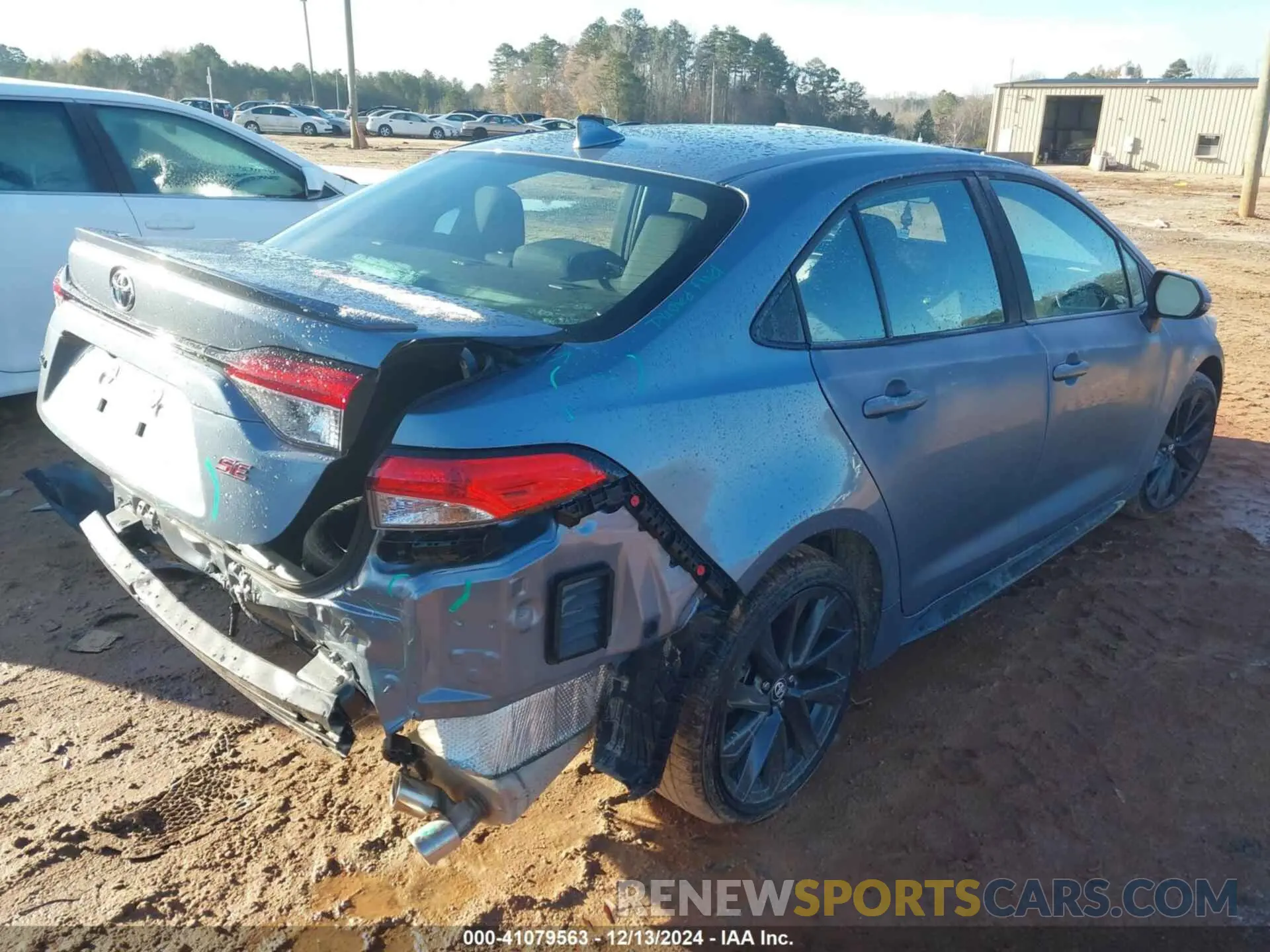 4 fotografías del automóvil dañado 5YFS4MCE8PP144858 TOYOTA COROLLA 2023
