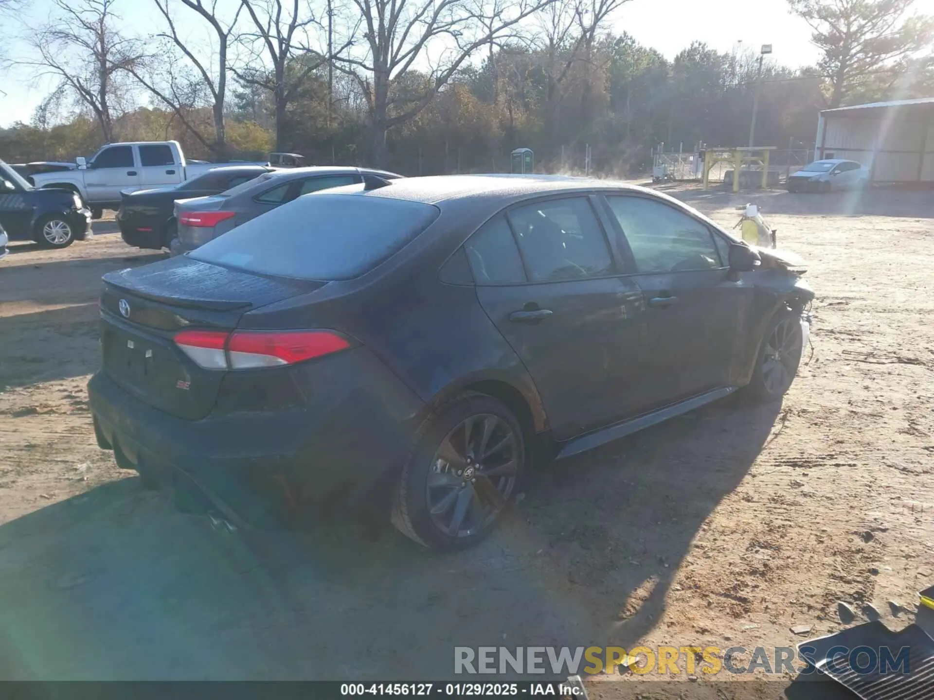 4 fotografías del automóvil dañado 5YFS4MCE8PP160073 TOYOTA COROLLA 2023