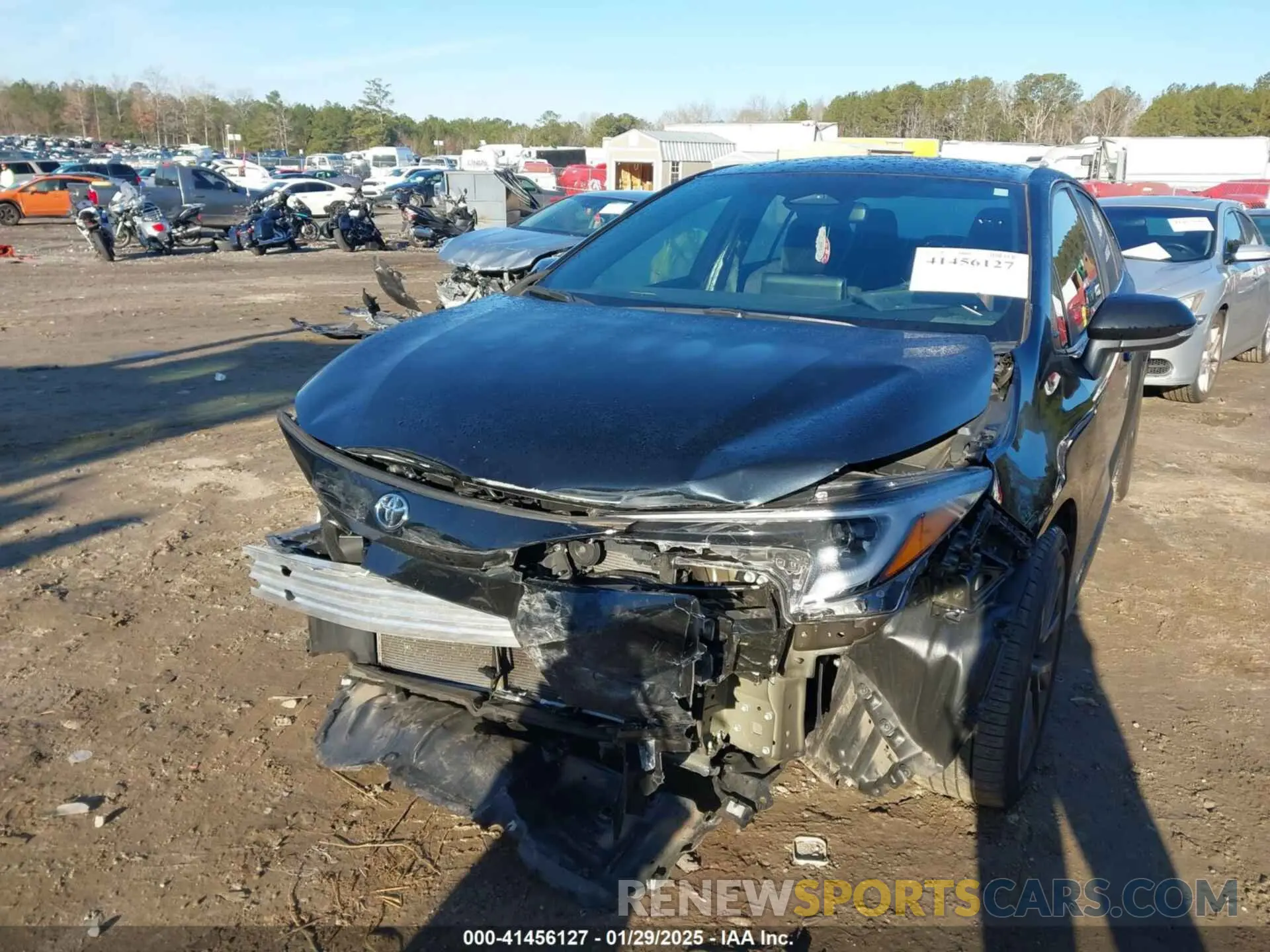 6 fotografías del automóvil dañado 5YFS4MCE8PP160073 TOYOTA COROLLA 2023