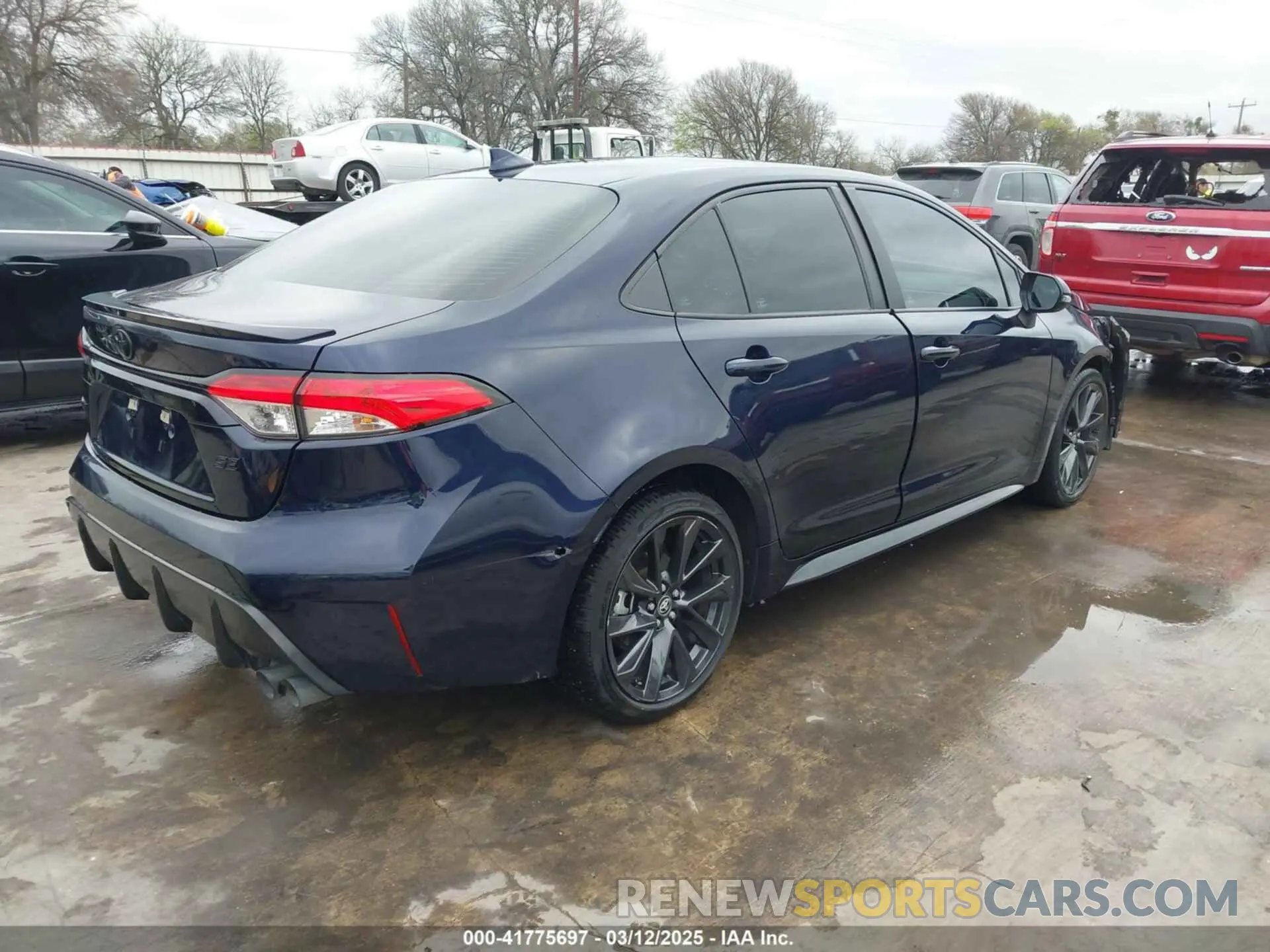 4 fotografías del automóvil dañado 5YFS4MCE8PP163586 TOYOTA COROLLA 2023