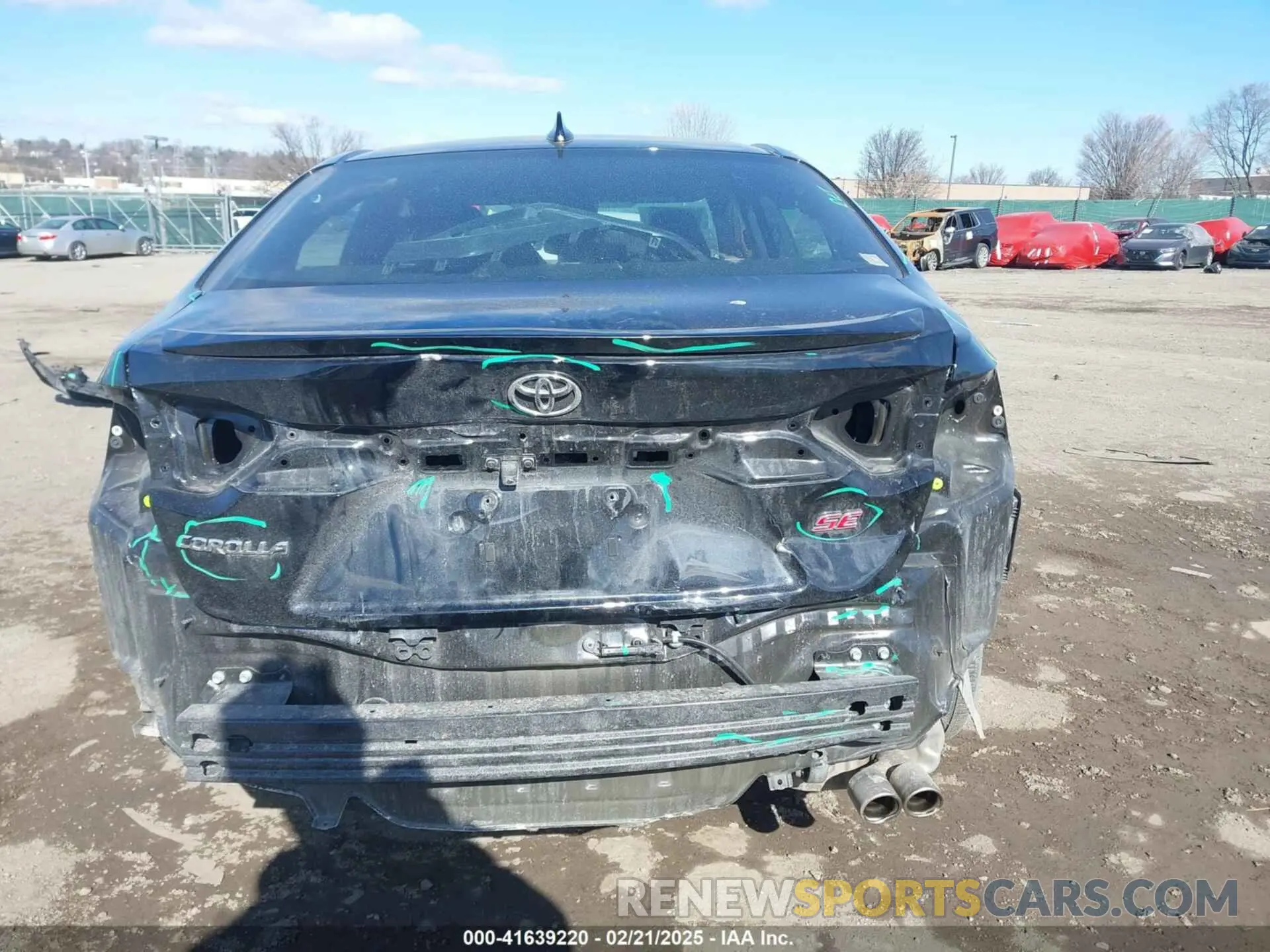15 fotografías del automóvil dañado 5YFS4MCE8PP164592 TOYOTA COROLLA 2023