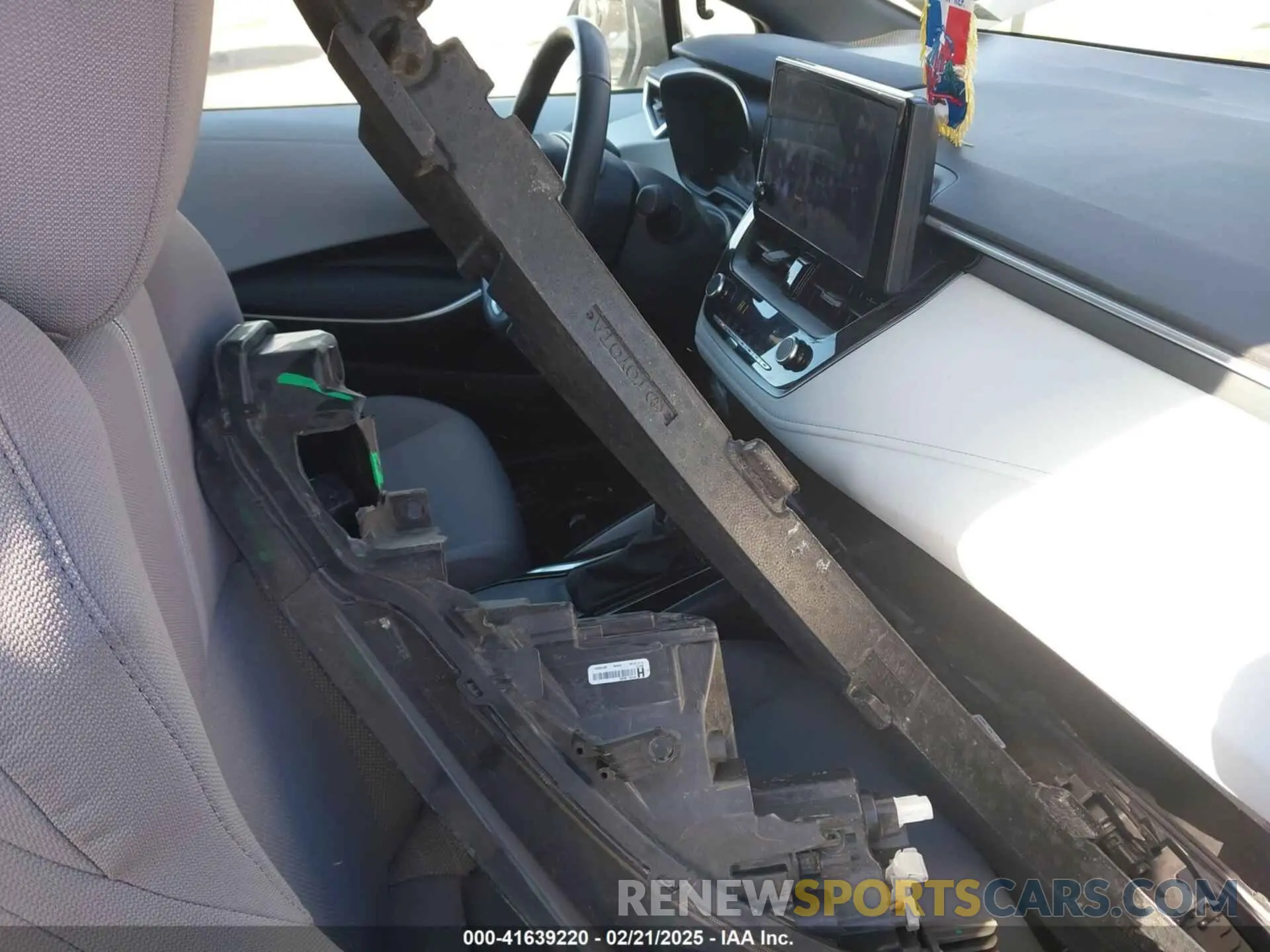 5 fotografías del automóvil dañado 5YFS4MCE8PP164592 TOYOTA COROLLA 2023