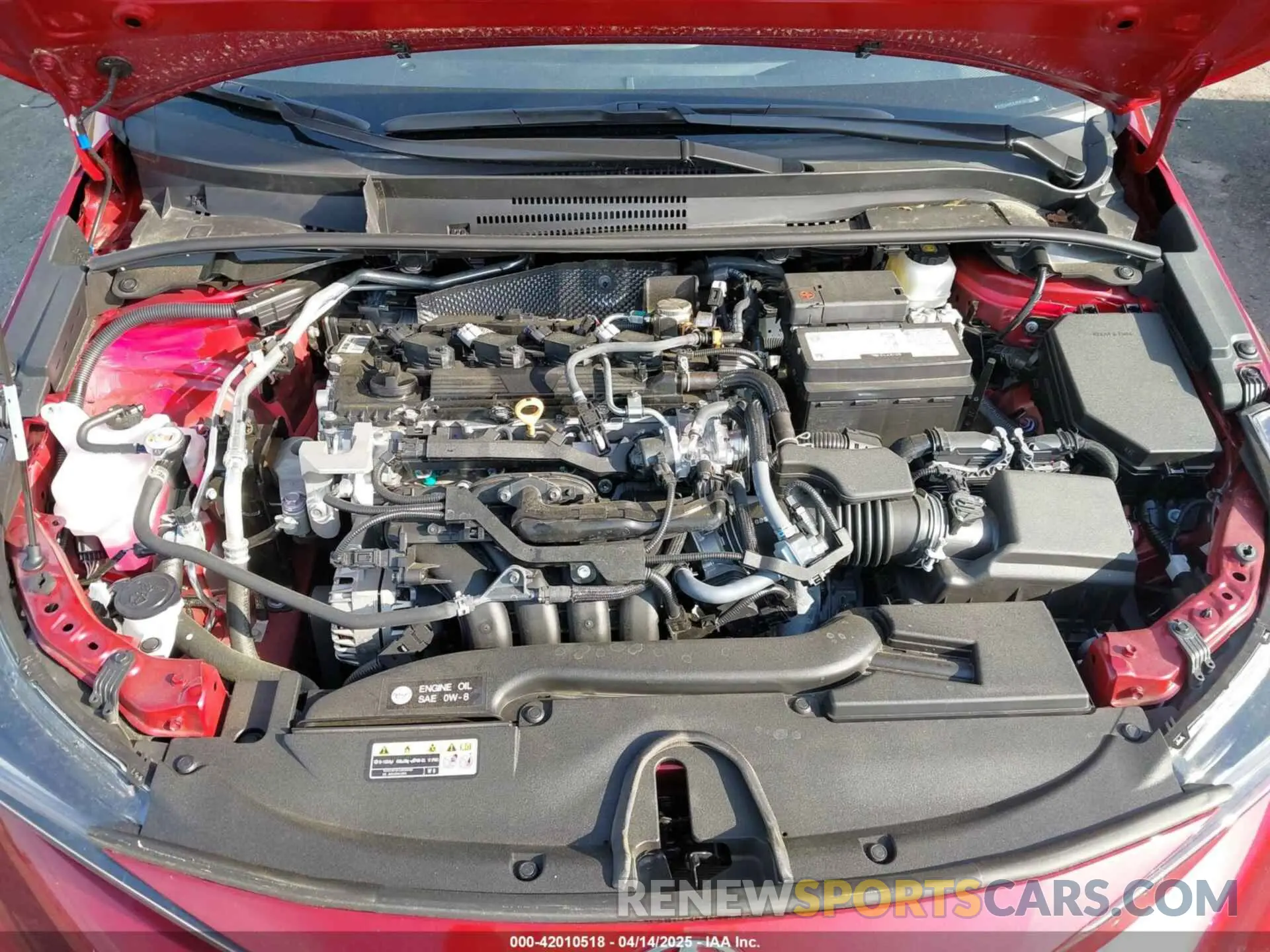 10 fotografías del automóvil dañado 5YFS4MCE8PP167962 TOYOTA COROLLA 2023