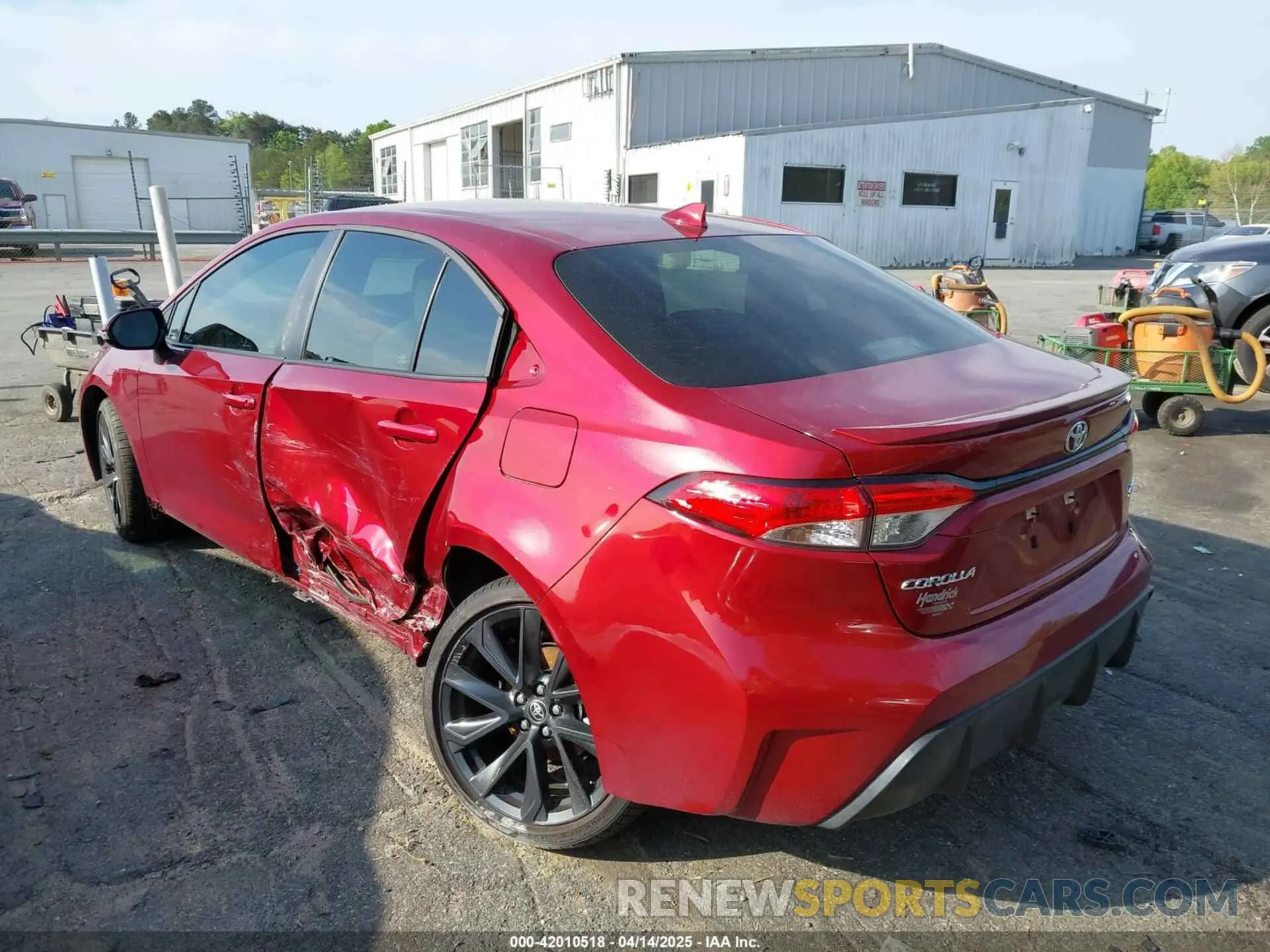 3 fotografías del automóvil dañado 5YFS4MCE8PP167962 TOYOTA COROLLA 2023