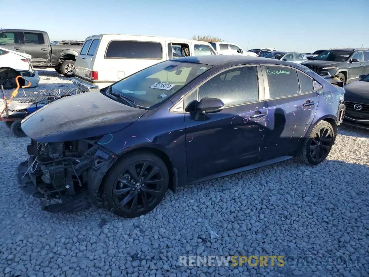 1 fotografías del automóvil dañado 5YFS4MCE9PP142875 TOYOTA COROLLA 2023