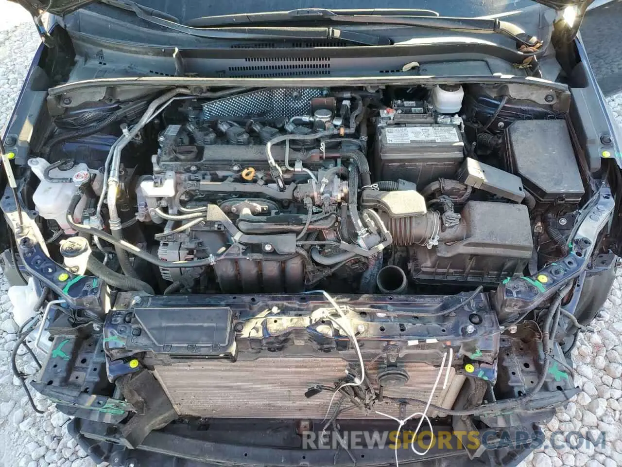 11 fotografías del automóvil dañado 5YFS4MCE9PP142875 TOYOTA COROLLA 2023