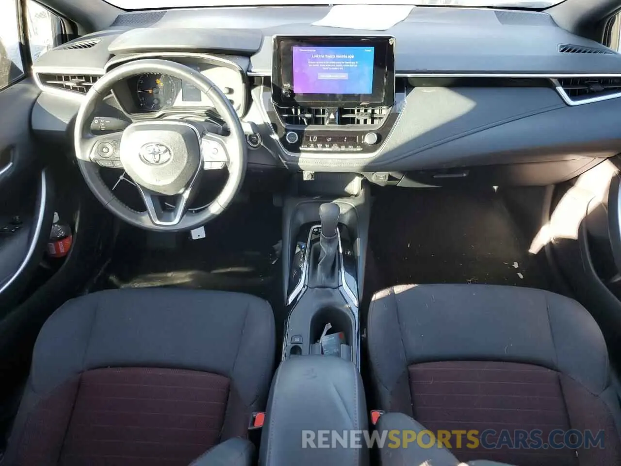 8 fotografías del automóvil dañado 5YFS4MCE9PP142875 TOYOTA COROLLA 2023