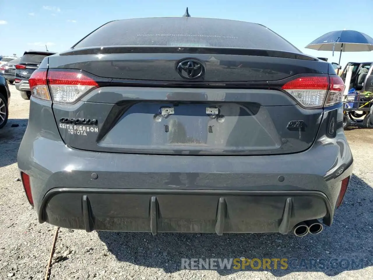 6 fotografías del automóvil dañado 5YFS4MCE9PP158610 TOYOTA COROLLA 2023