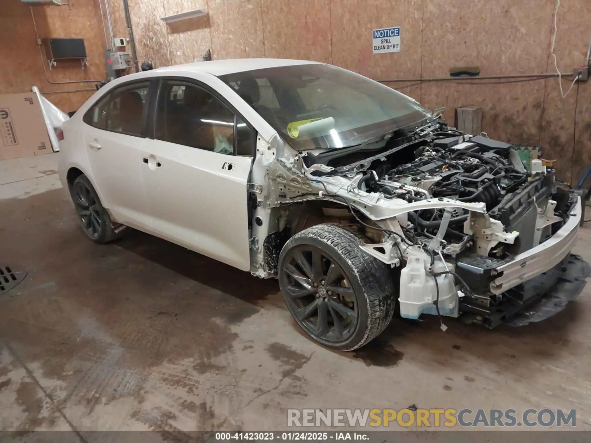 1 fotografías del automóvil dañado 5YFS4MCE9PP158980 TOYOTA COROLLA 2023