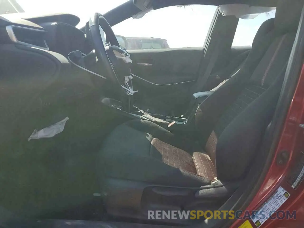 7 fotografías del automóvil dañado 5YFS4MCE9PP166741 TOYOTA COROLLA 2023