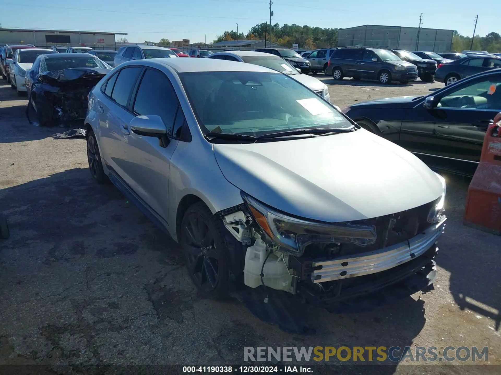 1 fotografías del automóvil dañado 5YFS4MCE9PP167355 TOYOTA COROLLA 2023