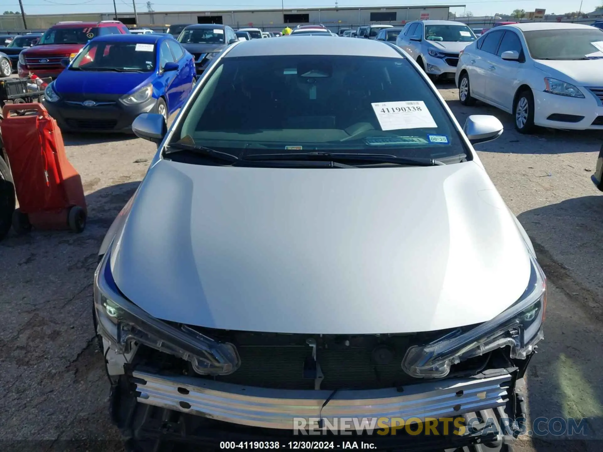 12 fotografías del automóvil dañado 5YFS4MCE9PP167355 TOYOTA COROLLA 2023