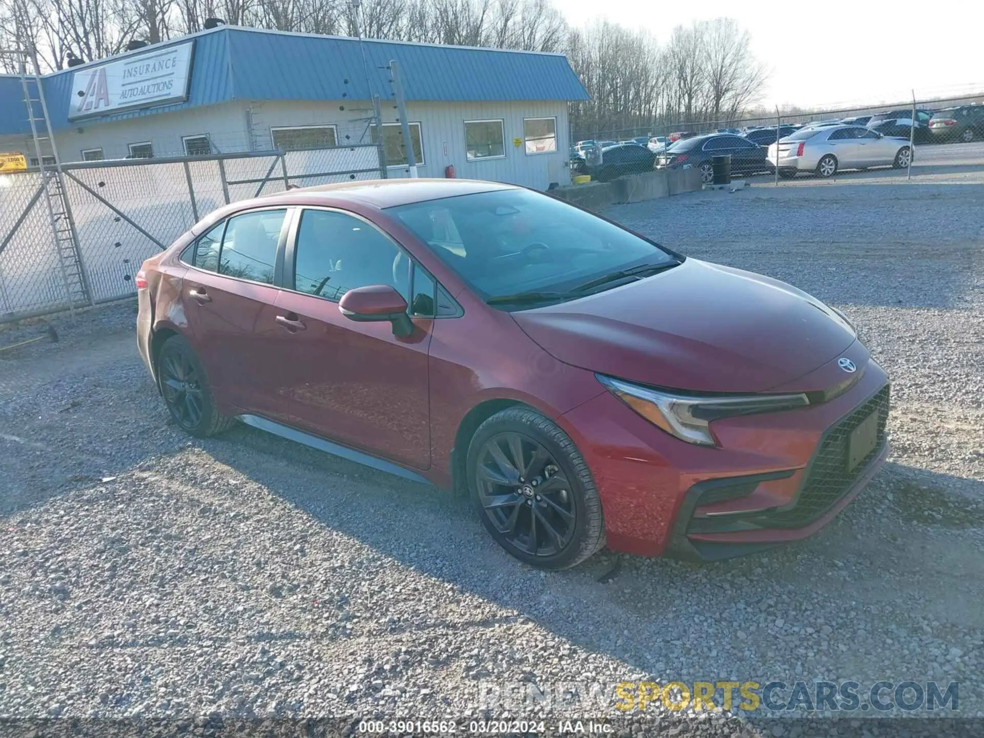 1 fotografías del automóvil dañado 5YFS4MCEXPP142190 TOYOTA COROLLA 2023