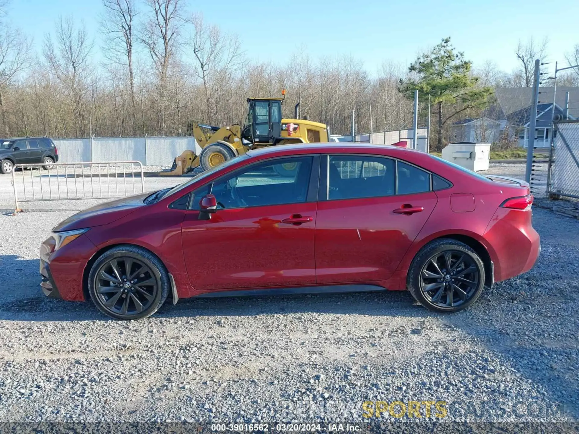 14 fotografías del automóvil dañado 5YFS4MCEXPP142190 TOYOTA COROLLA 2023