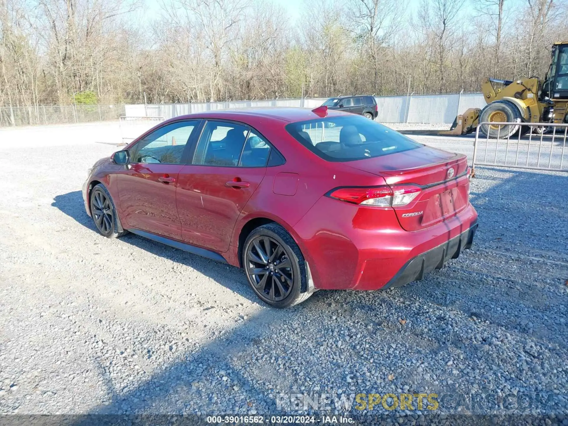 3 fotografías del automóvil dañado 5YFS4MCEXPP142190 TOYOTA COROLLA 2023