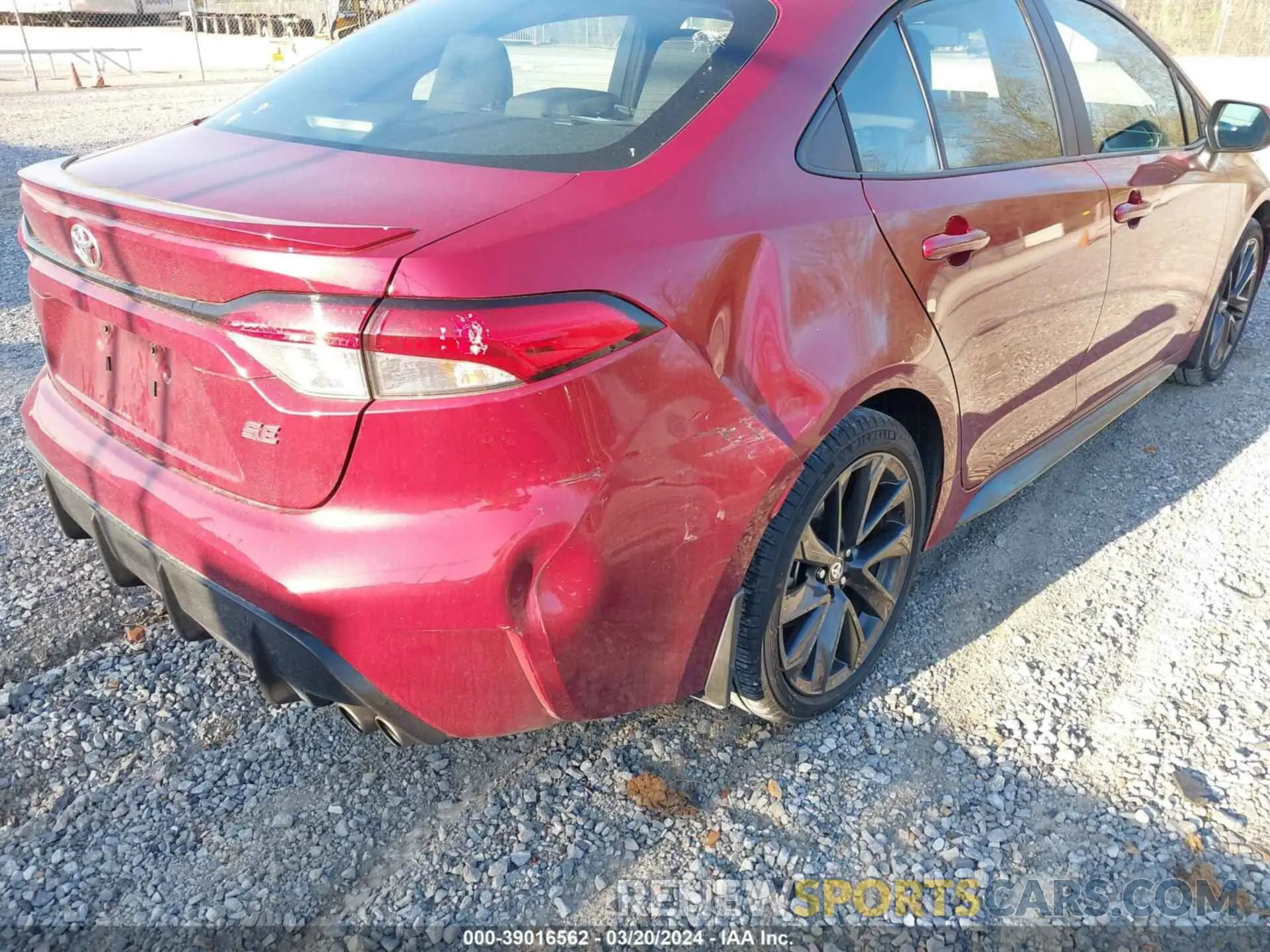 6 fotografías del automóvil dañado 5YFS4MCEXPP142190 TOYOTA COROLLA 2023