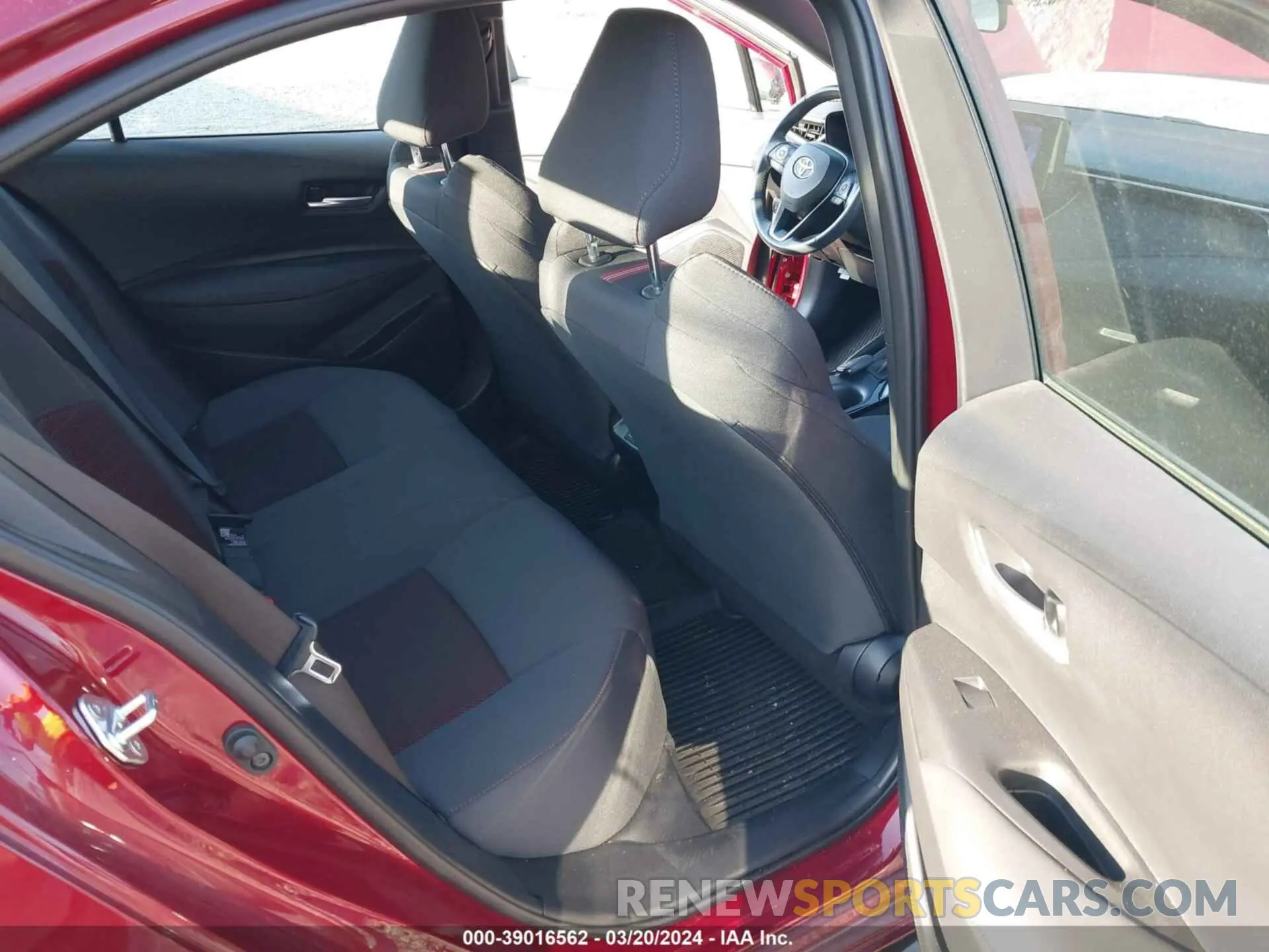 8 fotografías del automóvil dañado 5YFS4MCEXPP142190 TOYOTA COROLLA 2023