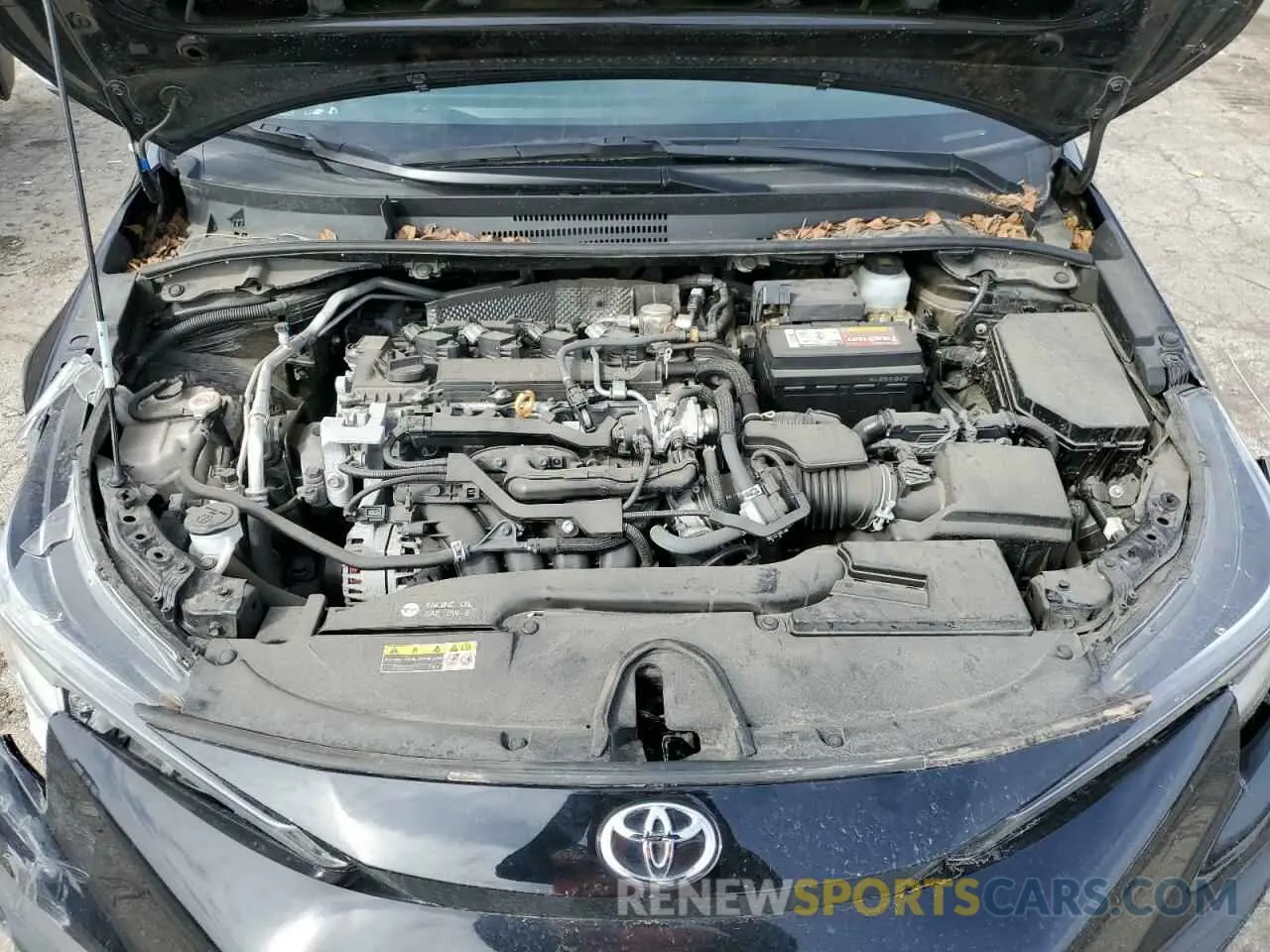 11 fotografías del automóvil dañado 5YFS4MCEXPP164643 TOYOTA COROLLA 2023