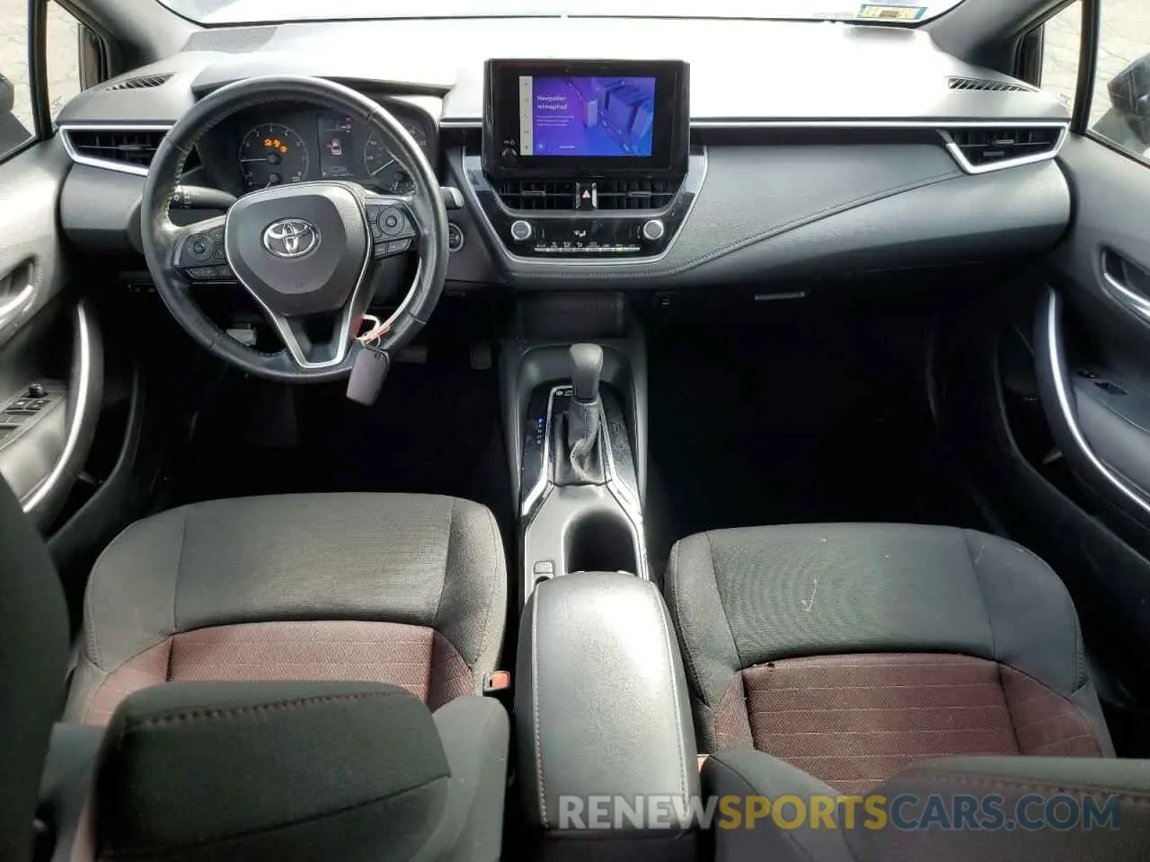 8 fotografías del automóvil dañado 5YFS4MCEXPP164643 TOYOTA COROLLA 2023