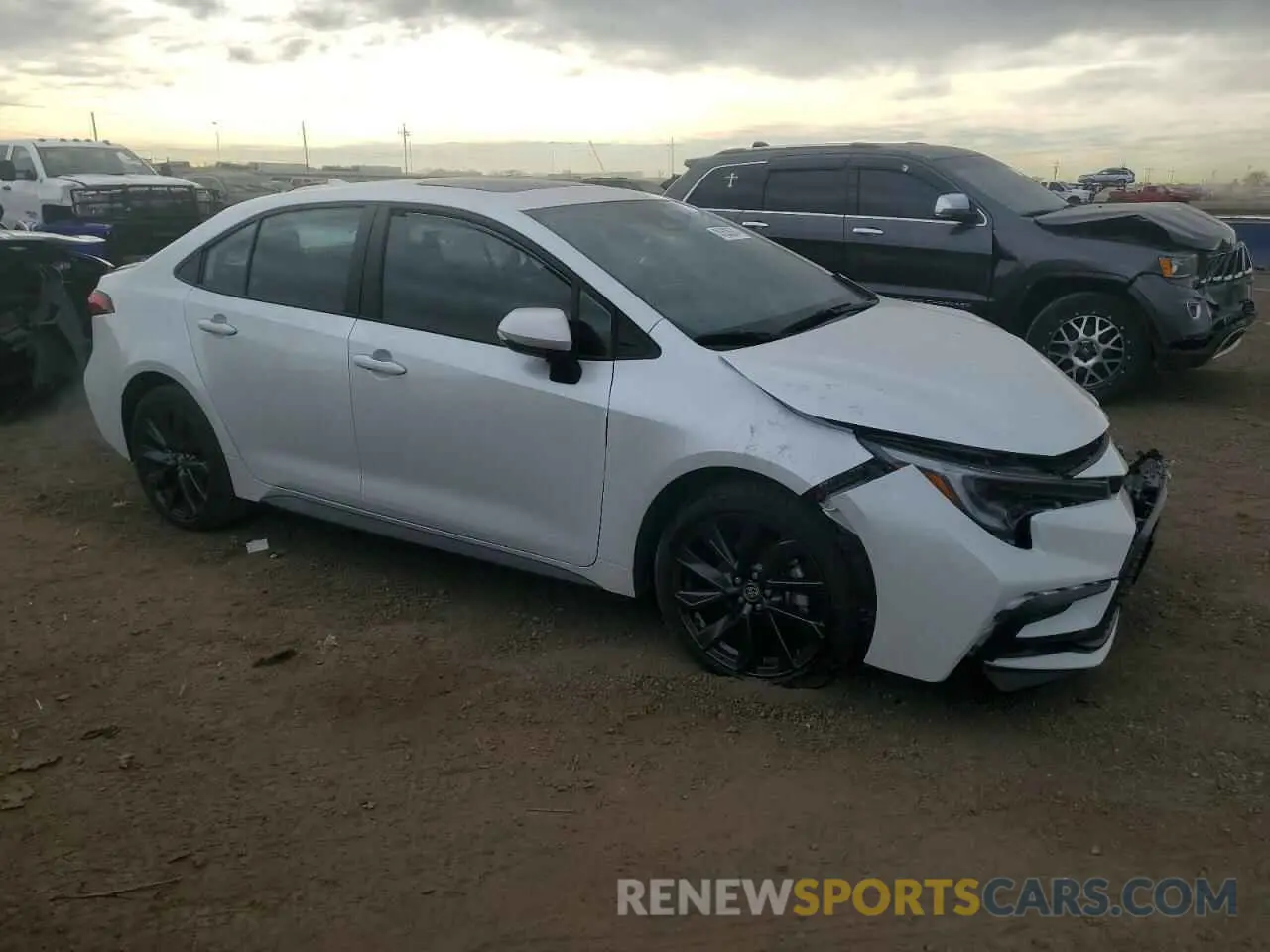 4 fotografías del automóvil dañado 5YFT4MCE2PP152958 TOYOTA COROLLA 2023