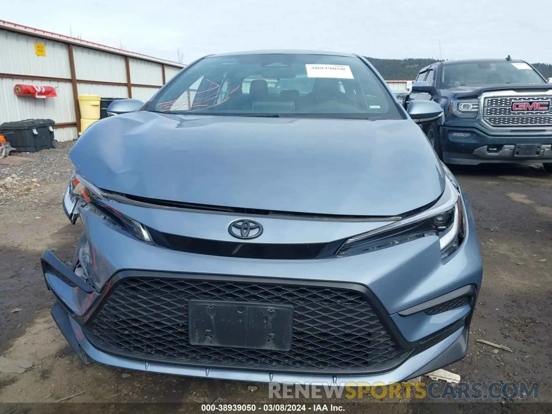 12 fotografías del automóvil dañado 5YFT4MCE3PP151348 TOYOTA COROLLA 2023
