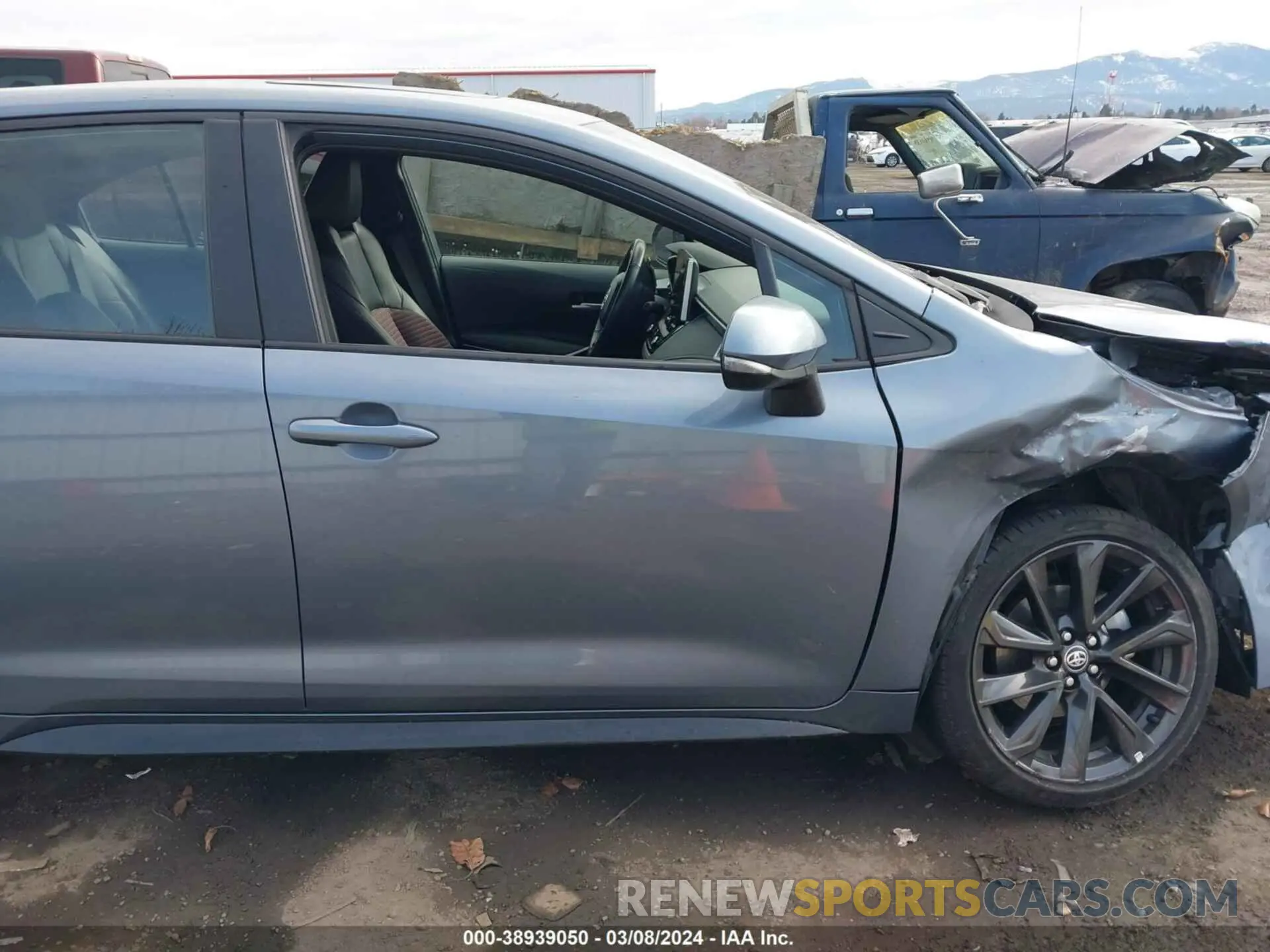 13 fotografías del automóvil dañado 5YFT4MCE3PP151348 TOYOTA COROLLA 2023