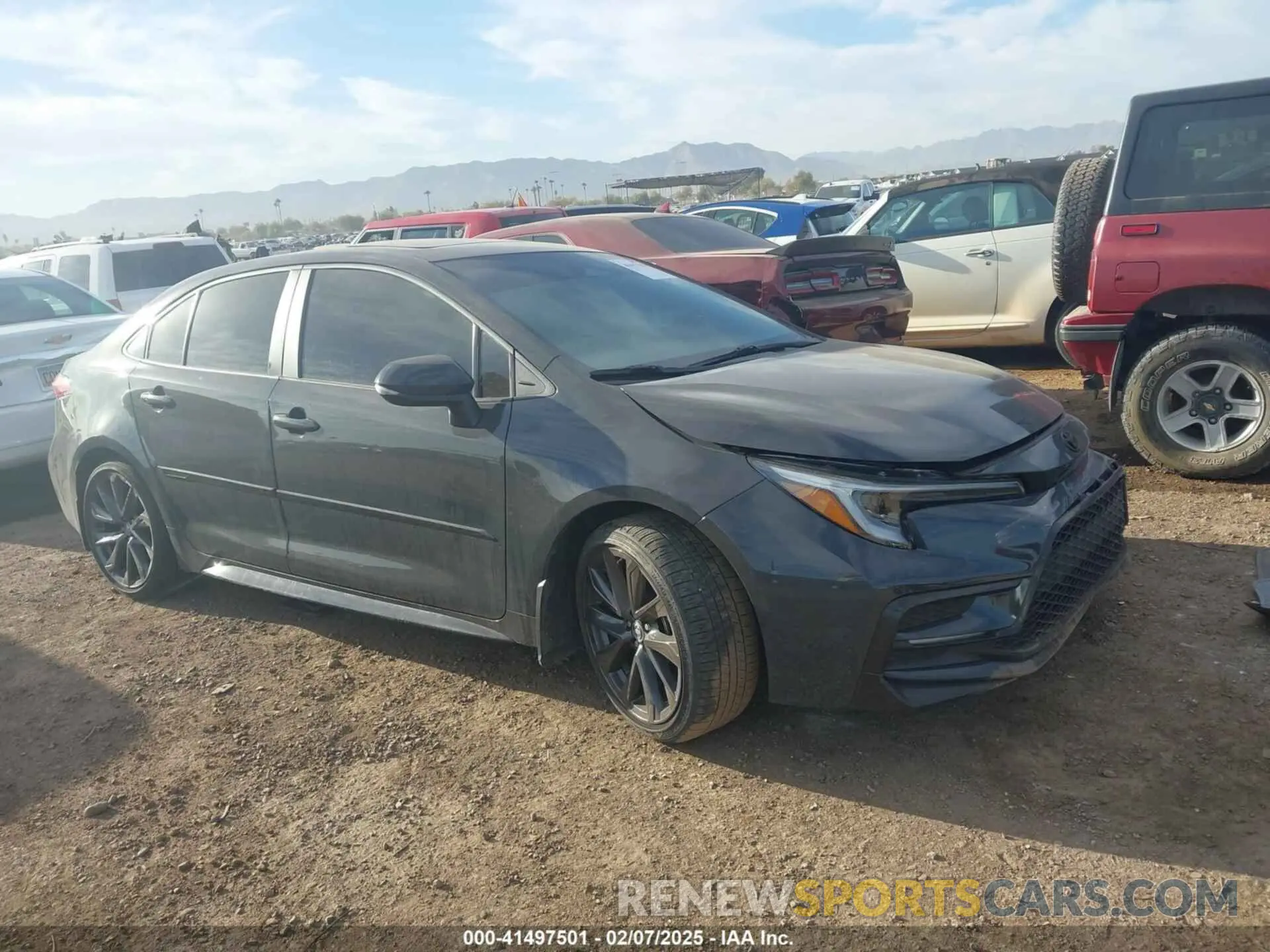 1 fotografías del automóvil dañado 5YFT4MCE3PP165332 TOYOTA COROLLA 2023