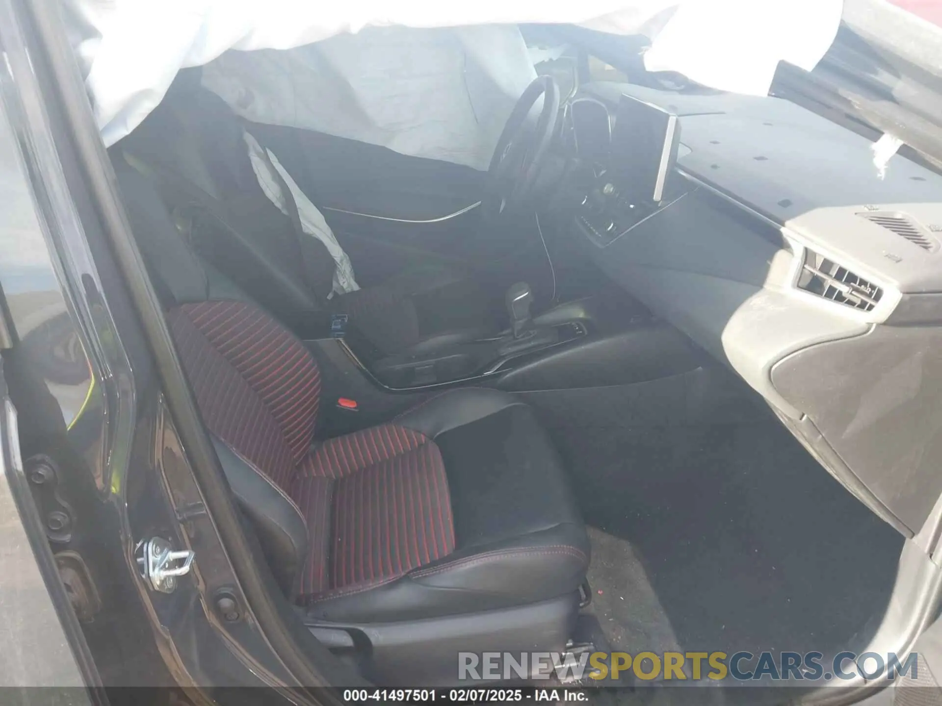 5 fotografías del automóvil dañado 5YFT4MCE3PP165332 TOYOTA COROLLA 2023