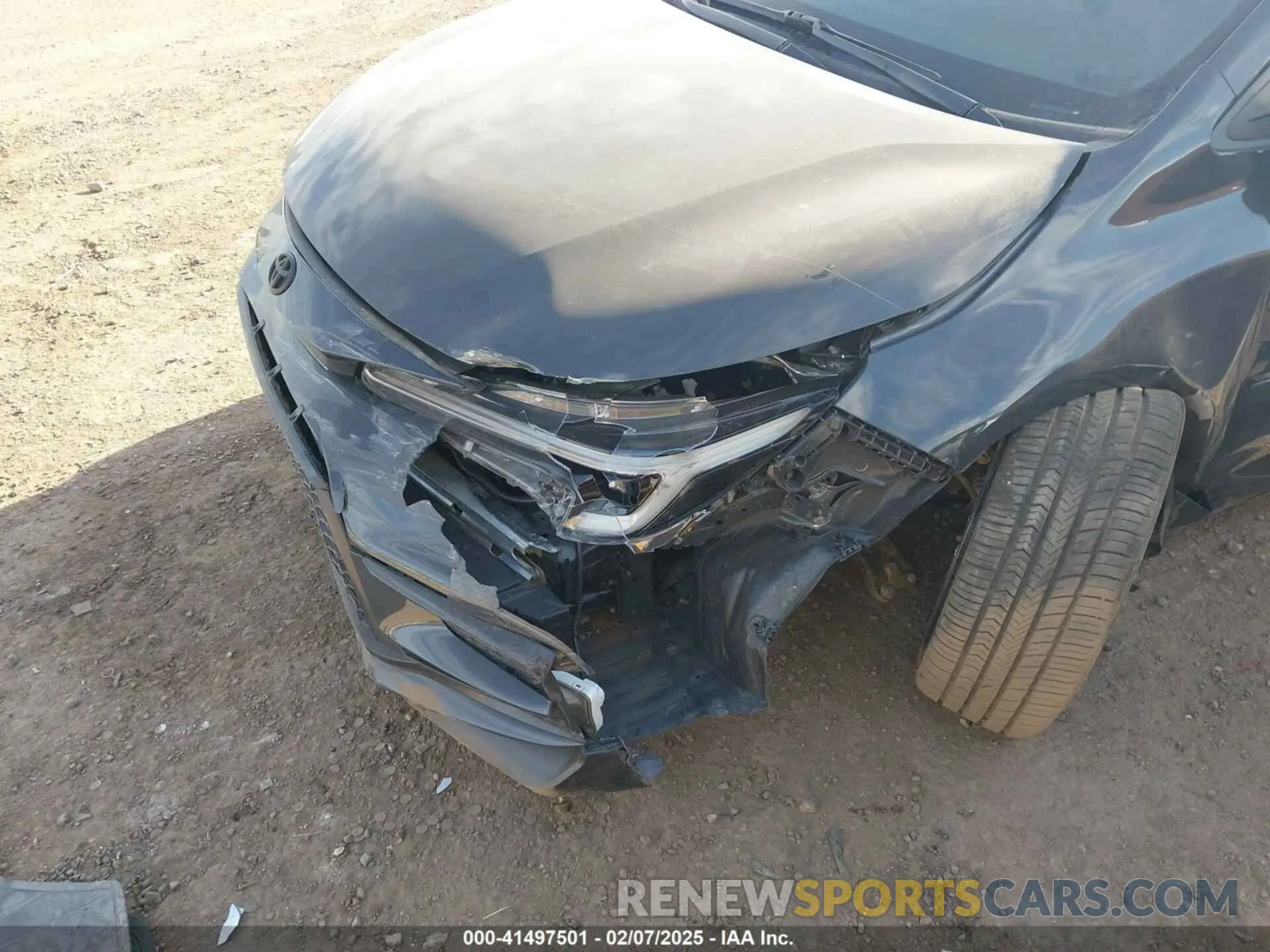 6 fotografías del automóvil dañado 5YFT4MCE3PP165332 TOYOTA COROLLA 2023