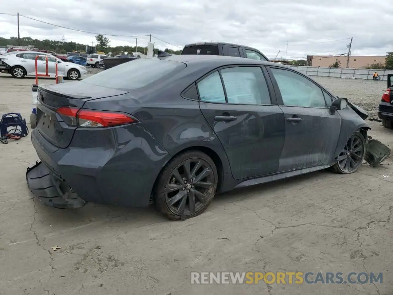 3 fotografías del automóvil dañado 5YFT4MCE7PP164216 TOYOTA COROLLA 2023