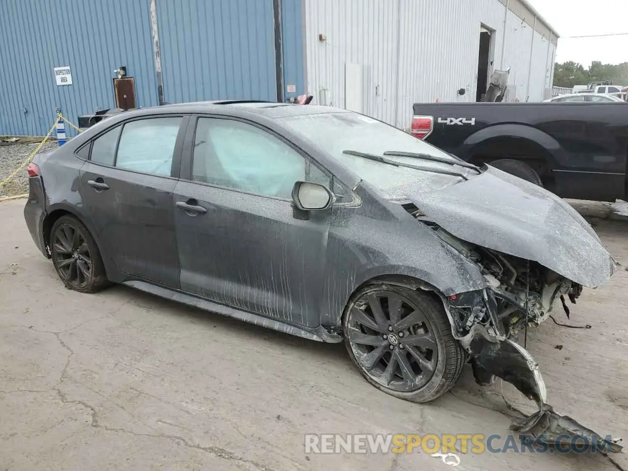 4 fotografías del automóvil dañado 5YFT4MCE7PP164216 TOYOTA COROLLA 2023