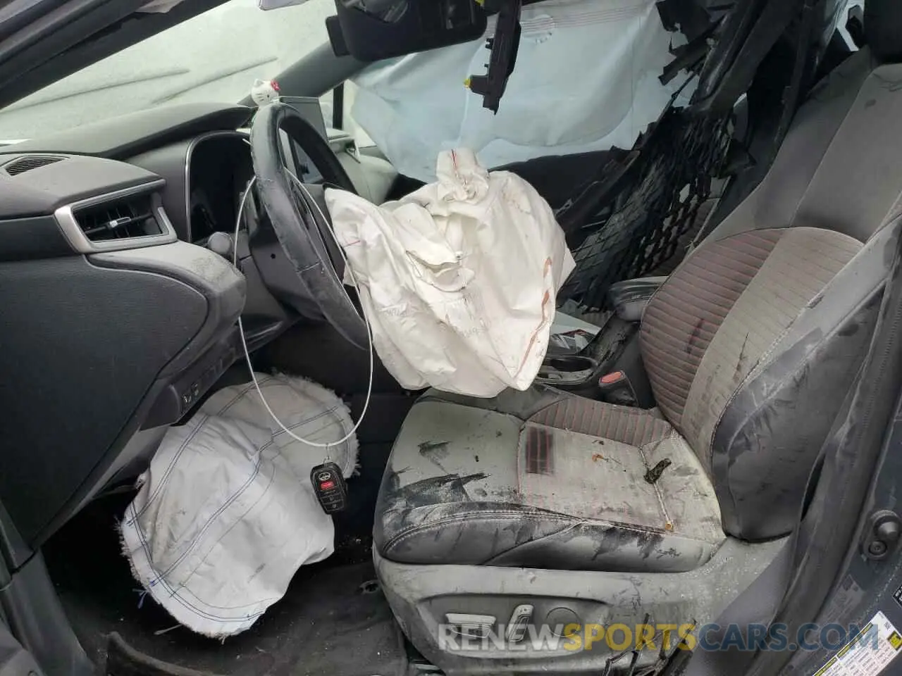 7 fotografías del automóvil dañado 5YFT4MCE7PP164216 TOYOTA COROLLA 2023