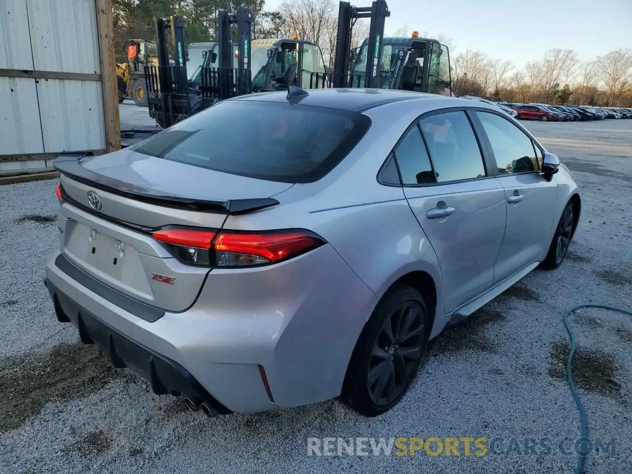 3 fotografías del automóvil dañado 5YFT4MCEXPP167885 TOYOTA COROLLA 2023