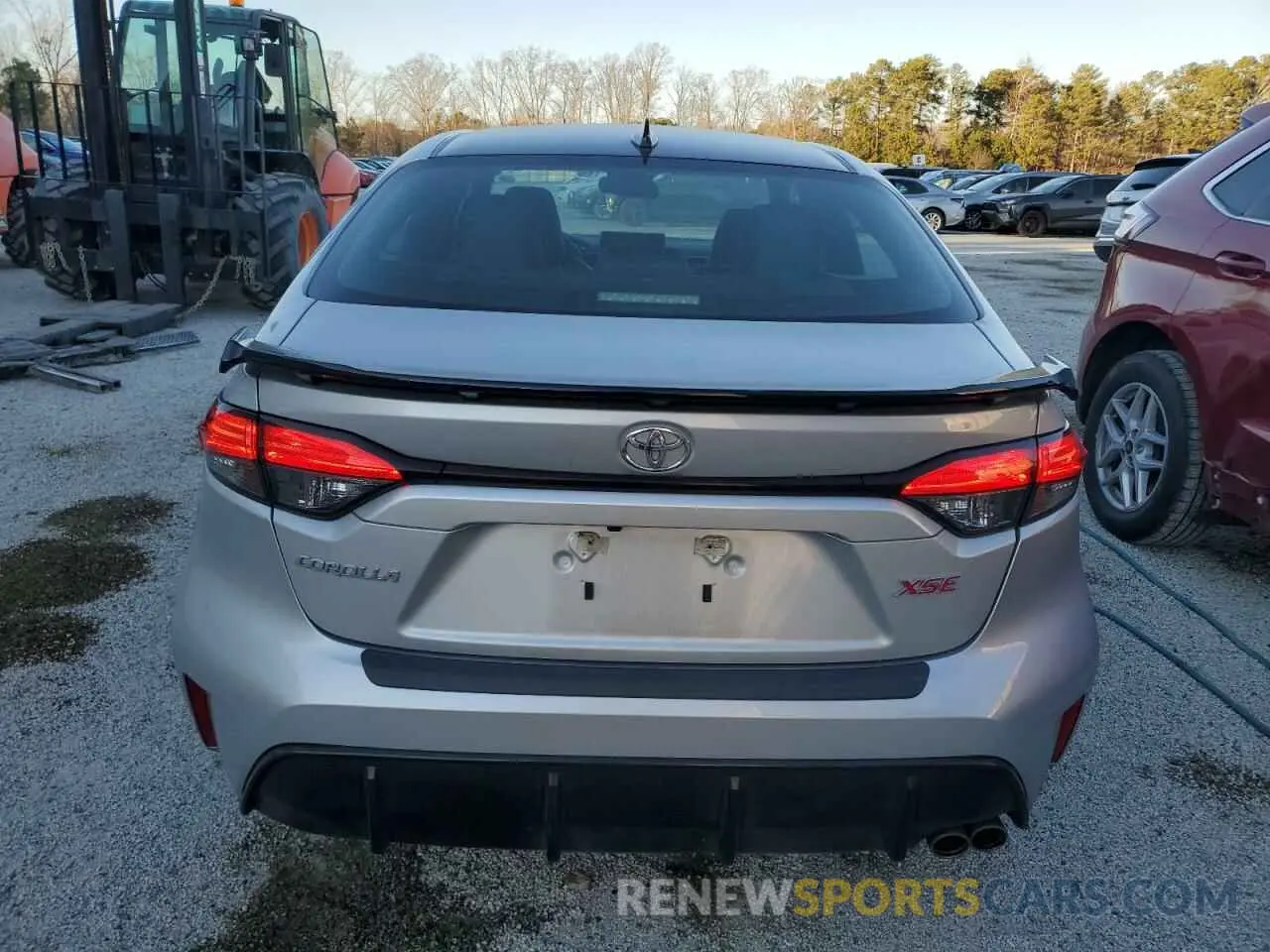6 fotografías del automóvil dañado 5YFT4MCEXPP167885 TOYOTA COROLLA 2023