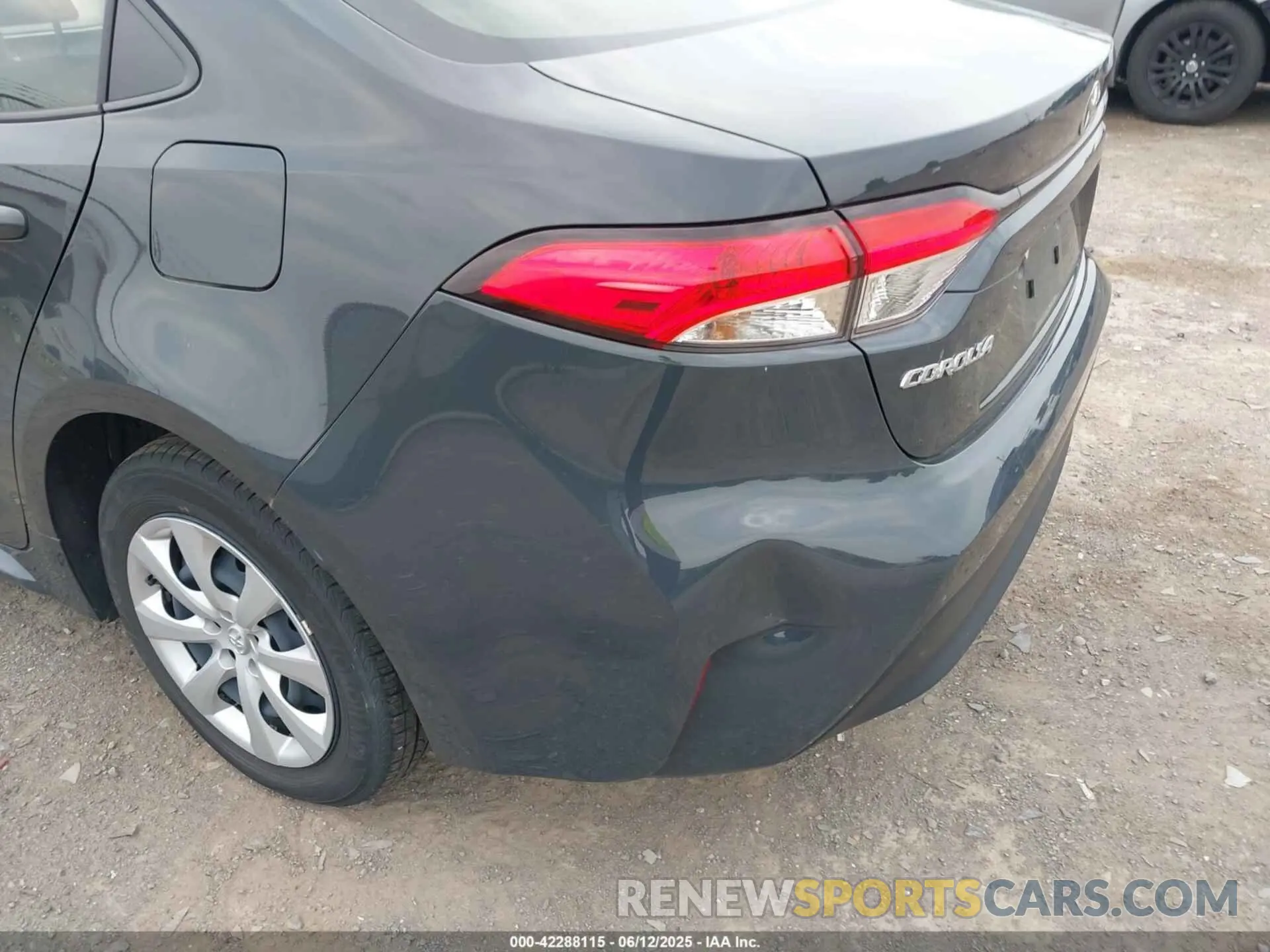 6 fotografías del automóvil dañado JTDB4MEE0P3000856 TOYOTA COROLLA 2023
