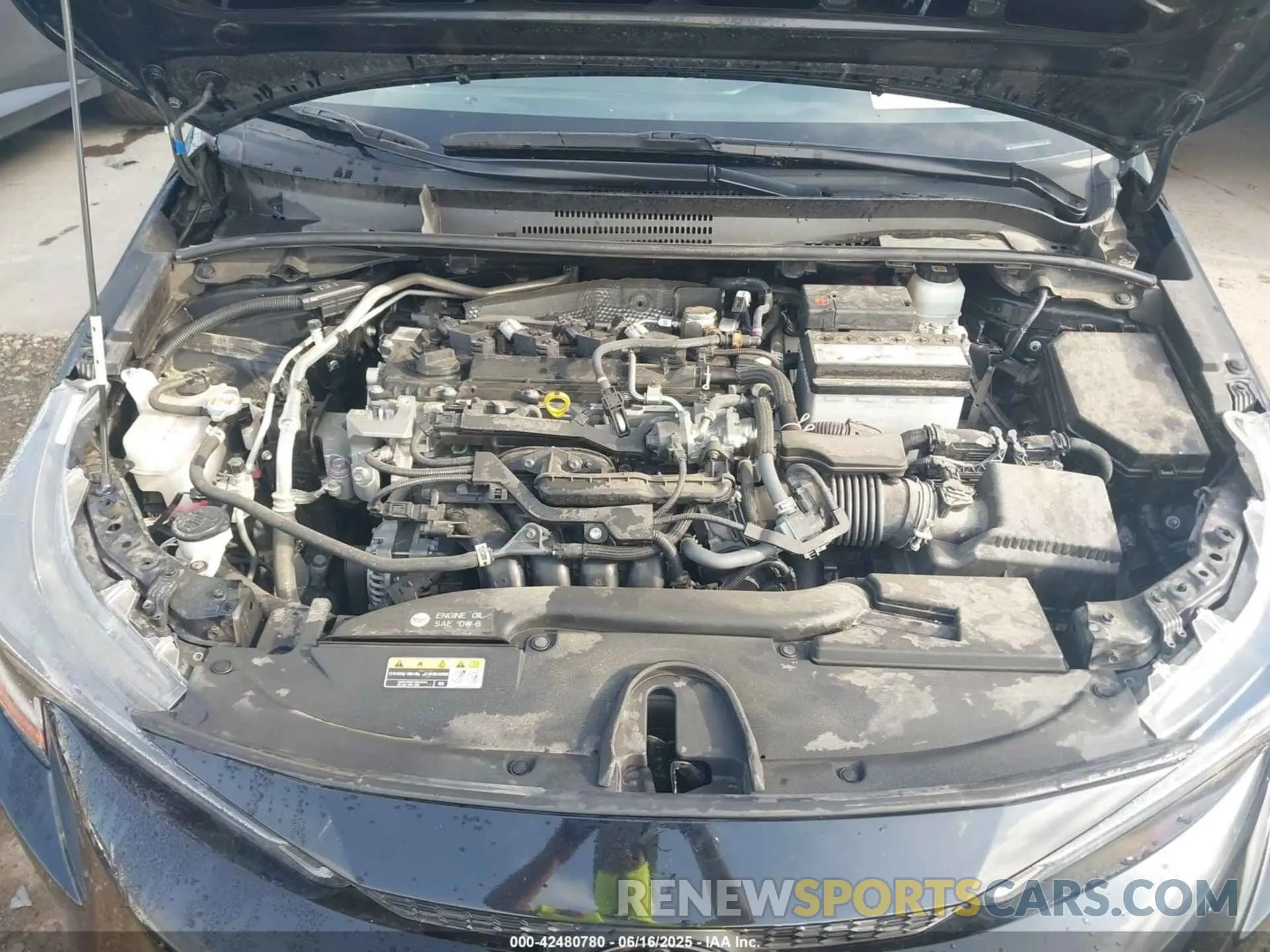10 fotografías del automóvil dañado JTDB4MEE0P3009976 TOYOTA COROLLA 2023