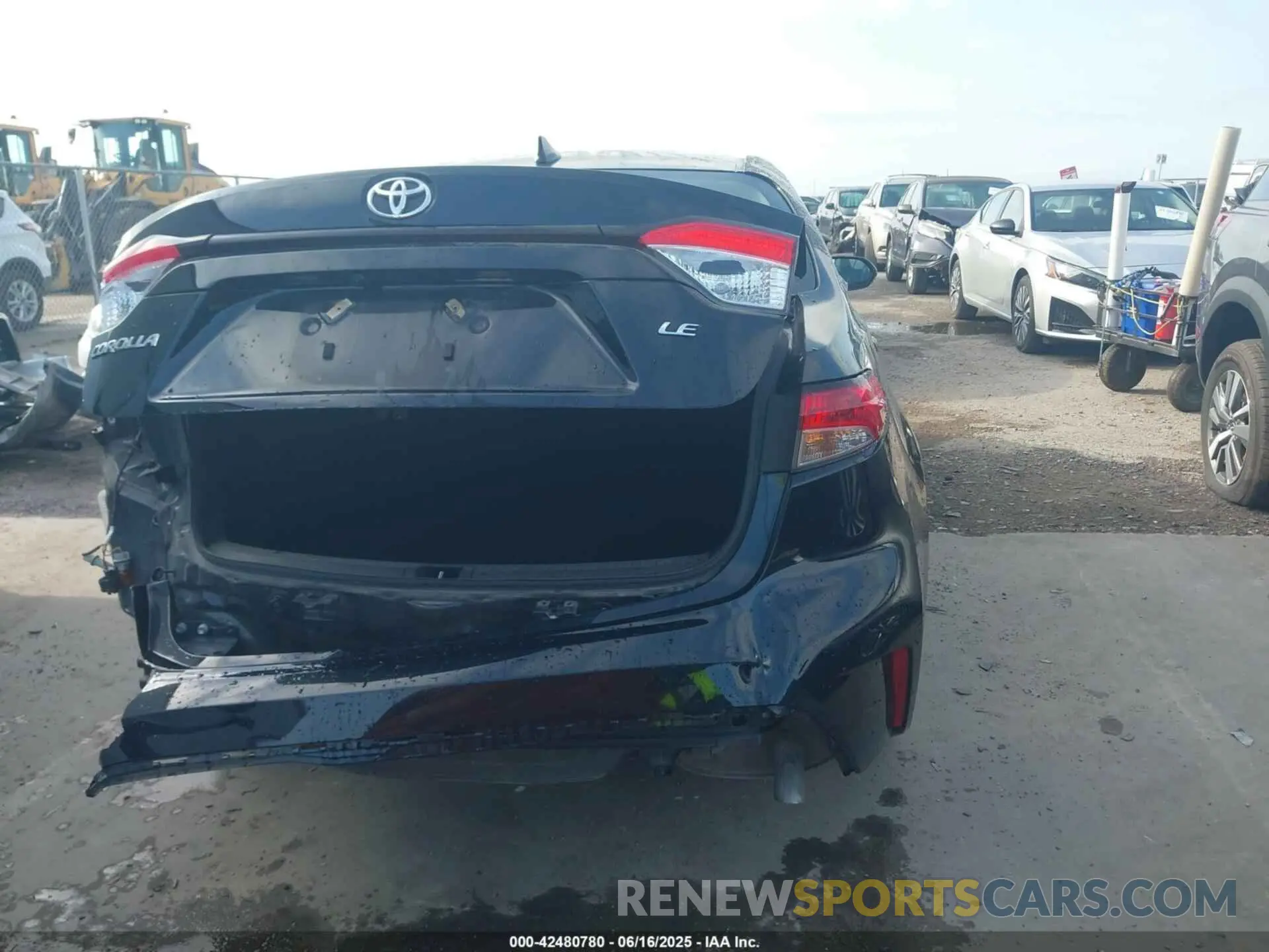 17 fotografías del automóvil dañado JTDB4MEE0P3009976 TOYOTA COROLLA 2023