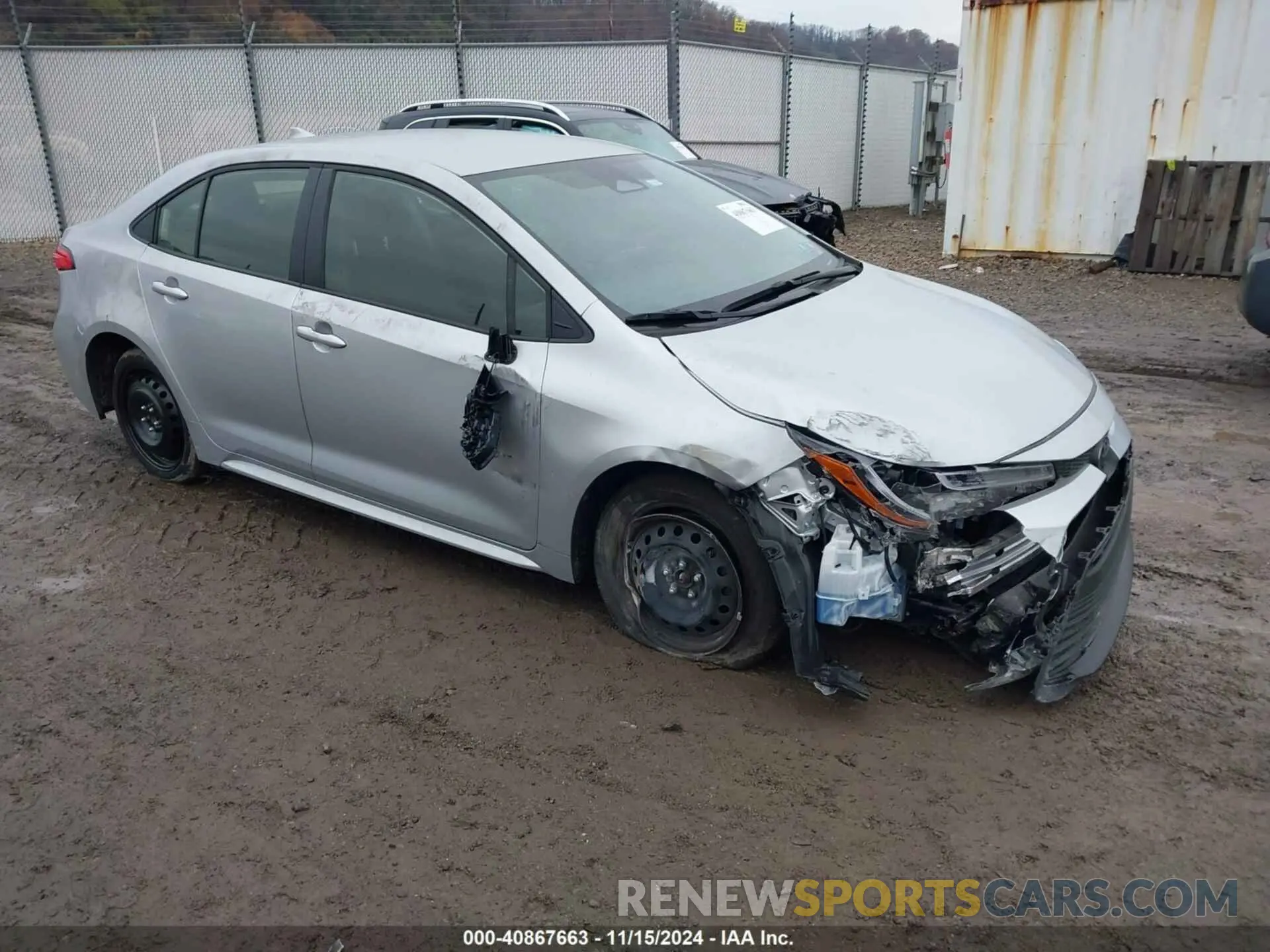 1 fotografías del automóvil dañado JTDB4MEE0P3011341 TOYOTA COROLLA 2023