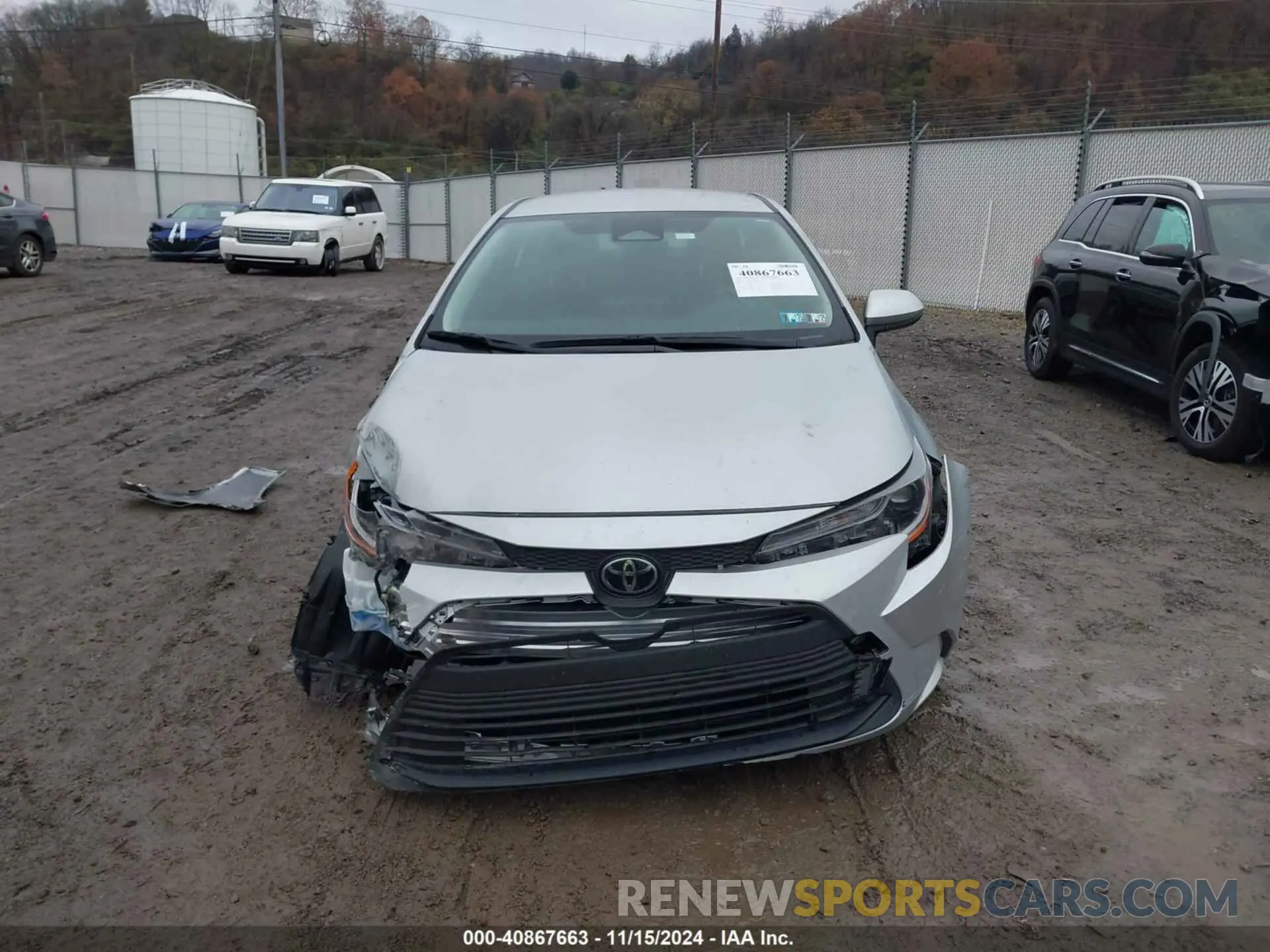12 fotografías del automóvil dañado JTDB4MEE0P3011341 TOYOTA COROLLA 2023
