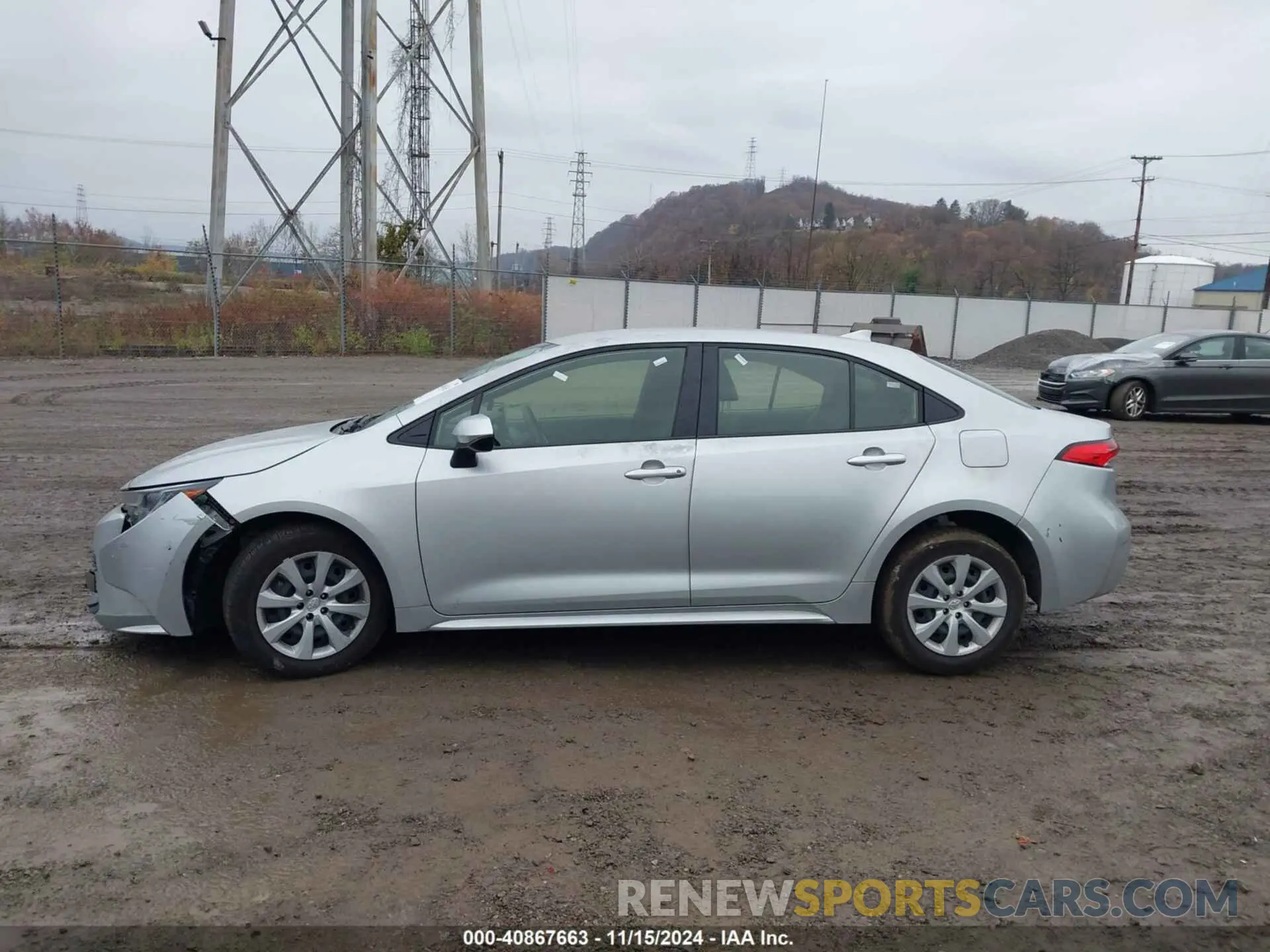 14 fotografías del automóvil dañado JTDB4MEE0P3011341 TOYOTA COROLLA 2023