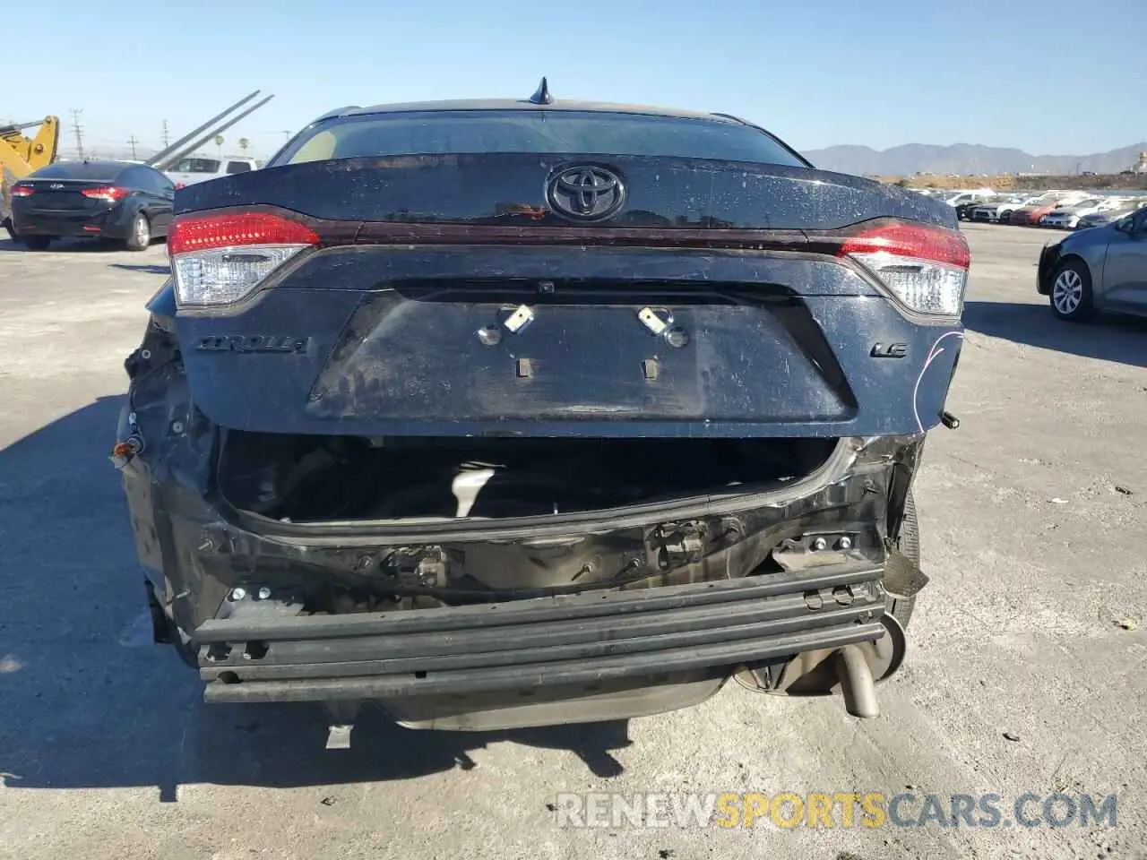 6 fotografías del automóvil dañado JTDB4MEE1P3006259 TOYOTA COROLLA 2023