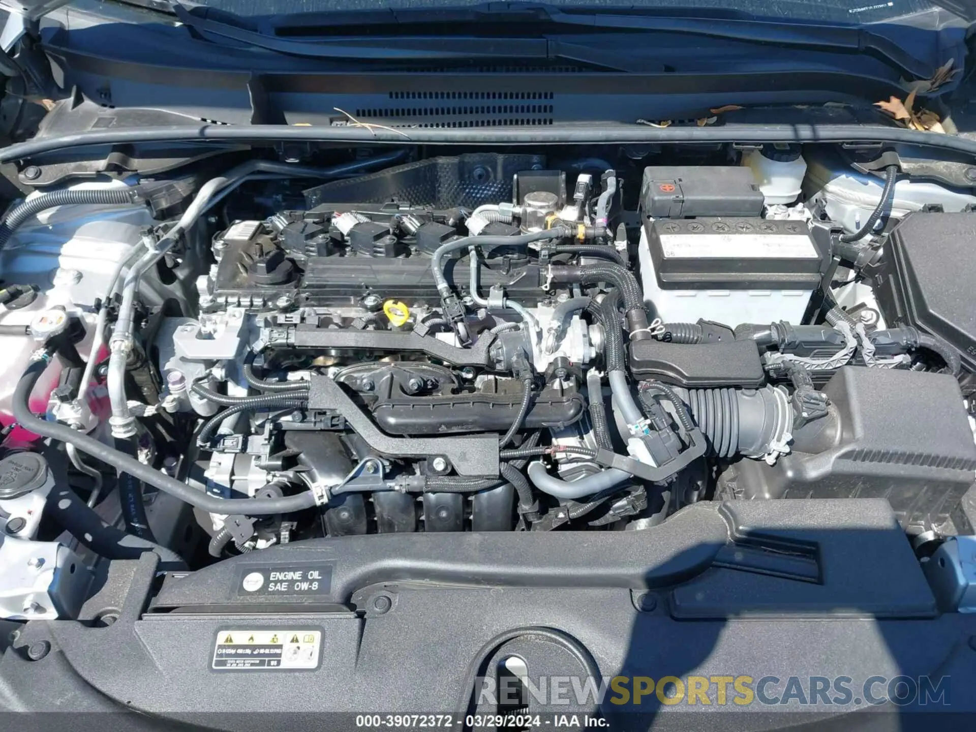 10 fotografías del automóvil dañado JTDB4MEE1PJ003857 TOYOTA COROLLA 2023